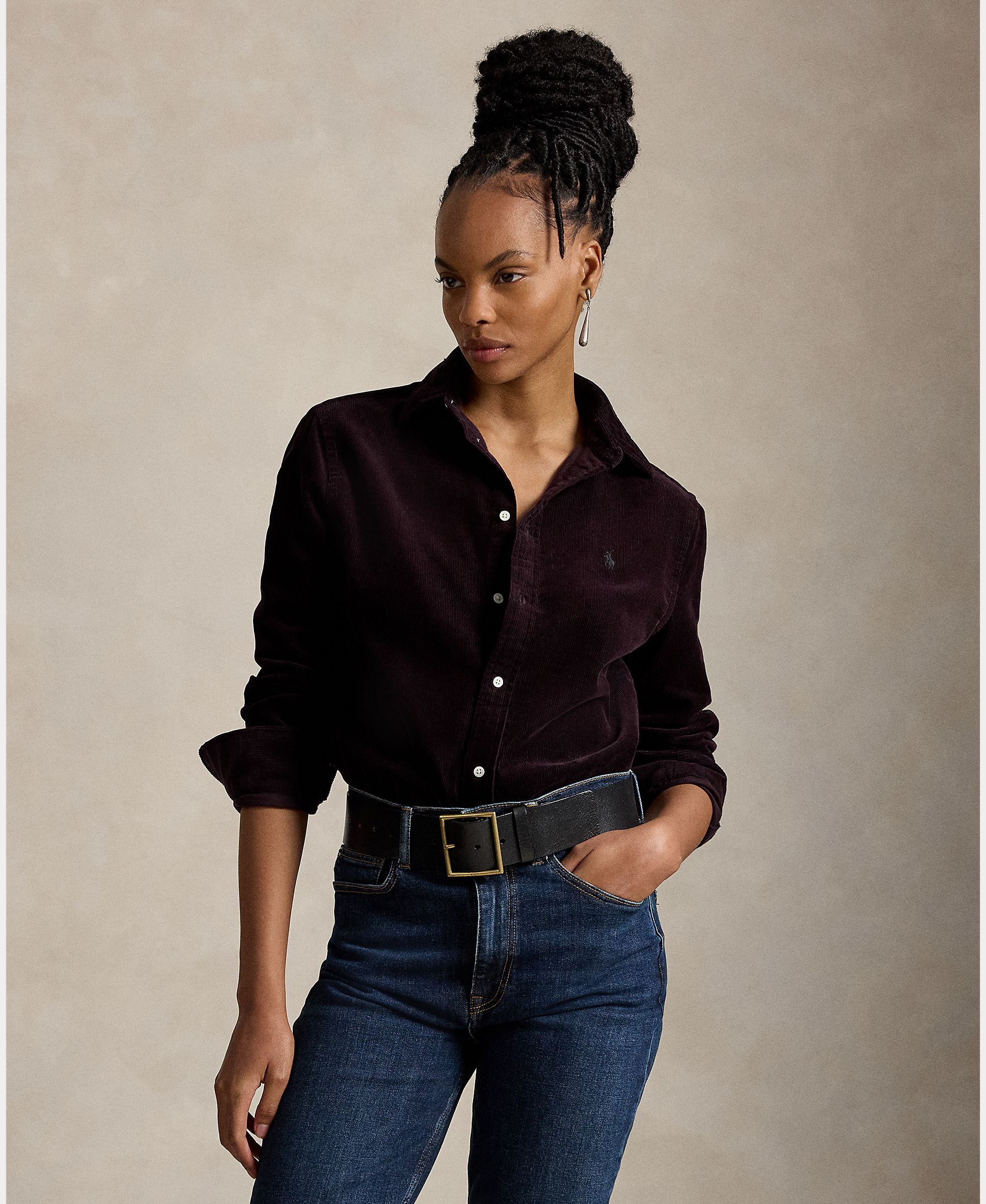 Imagem 0 de Camisa de Bombazina Classic Fit
