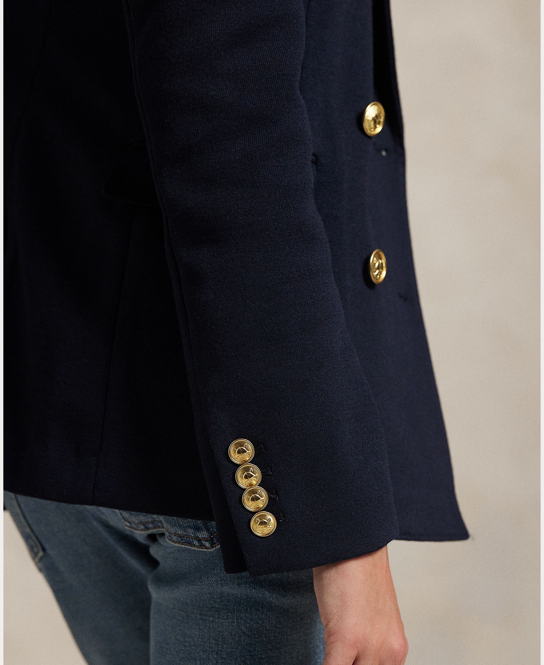 Blazer de mujer con bolsillos y botones - Polo Ralph Lauren - Azul marino Azul marino-6