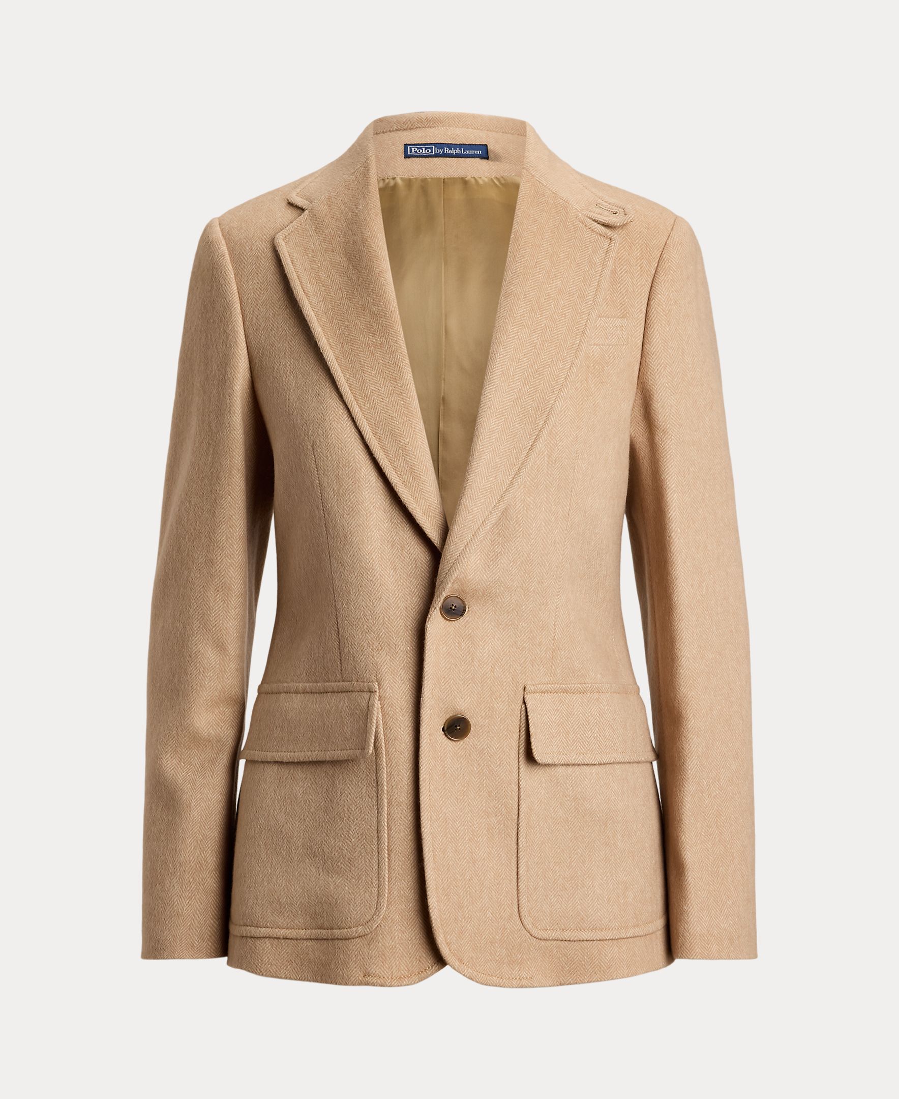 Blazer de mujer de lana - Polo Ralph Lauren - Beige Beige-7