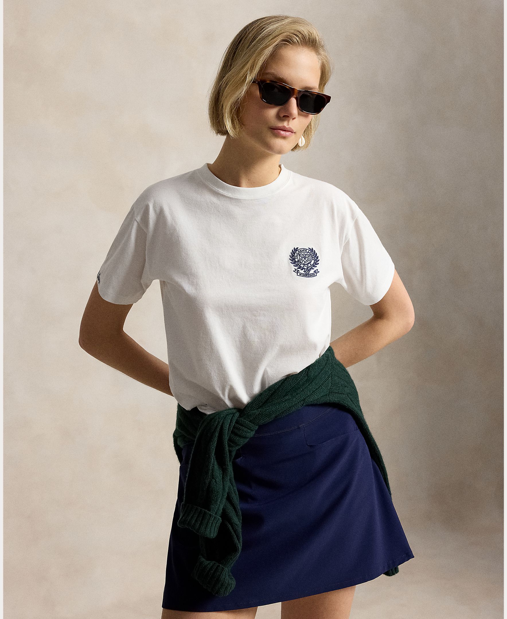 Imagem 0 de T-shirt de Algodão Wimbledon