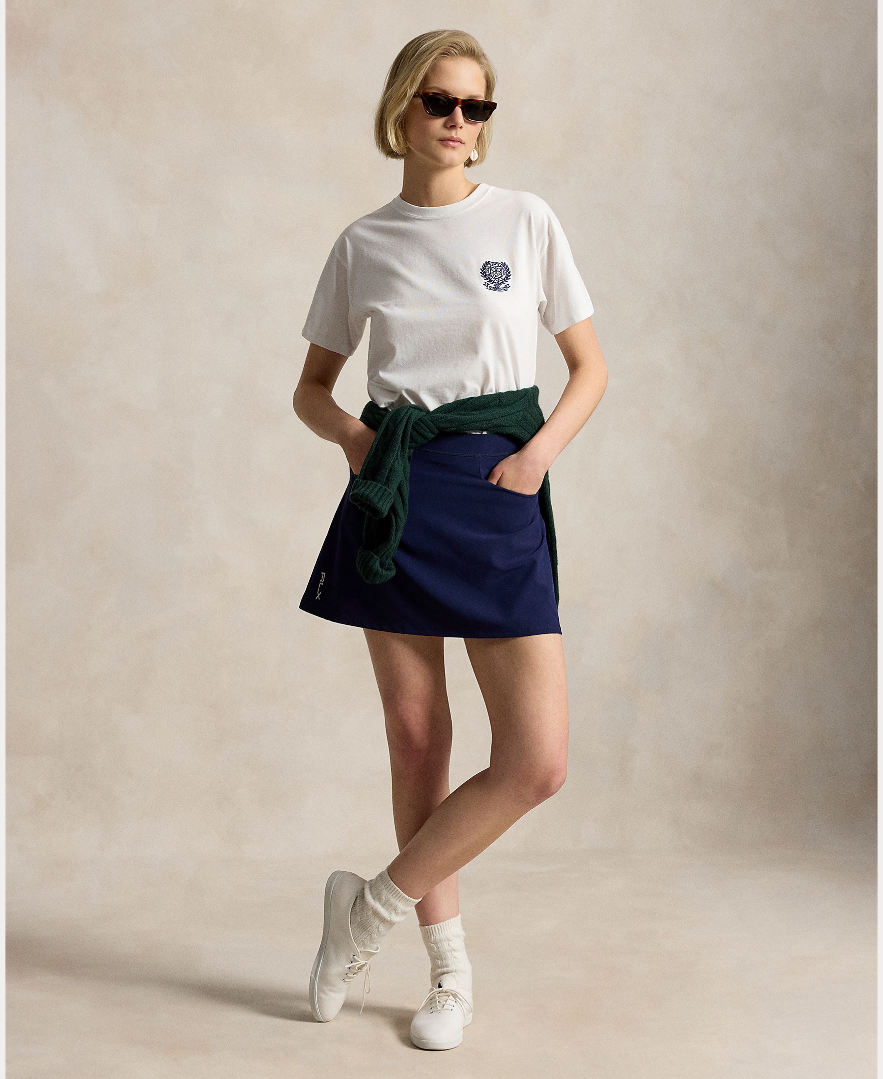 T-shirt de Algodão Wimbledon Branco-5