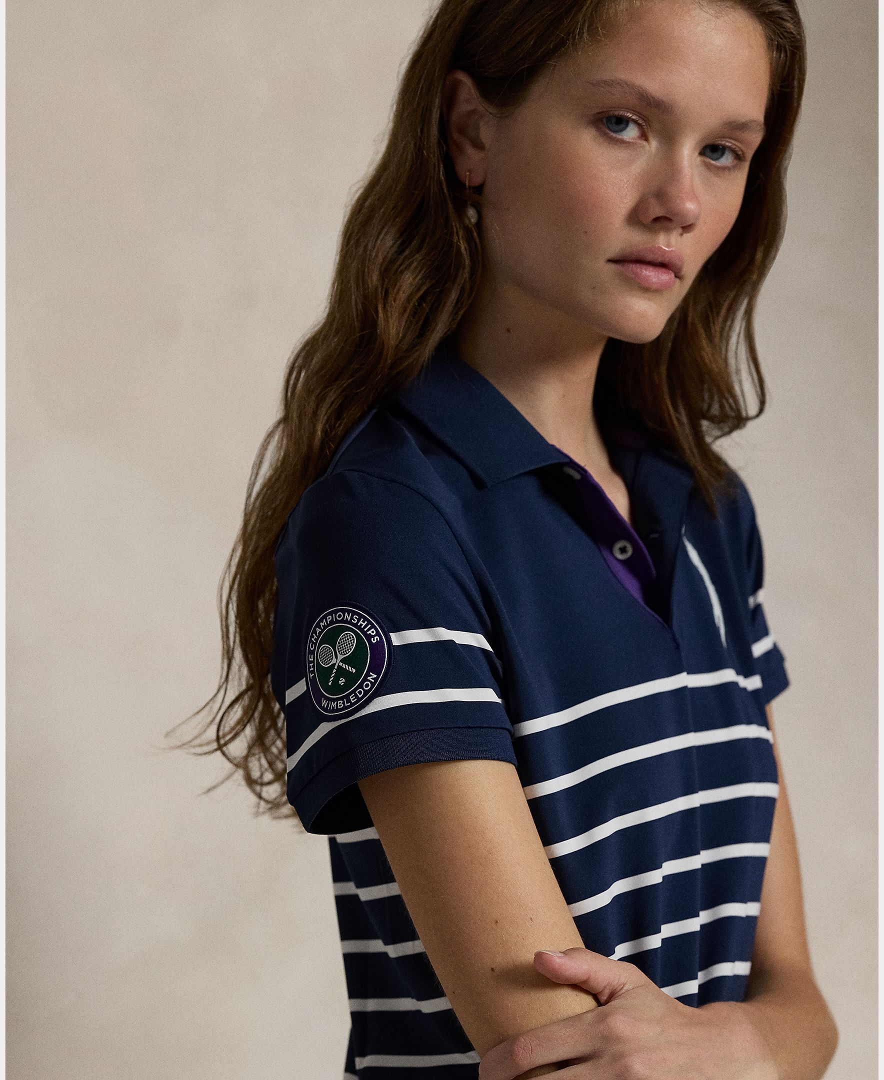 Polo Apanha-Bolas Wimbledon Azul-marinho-4