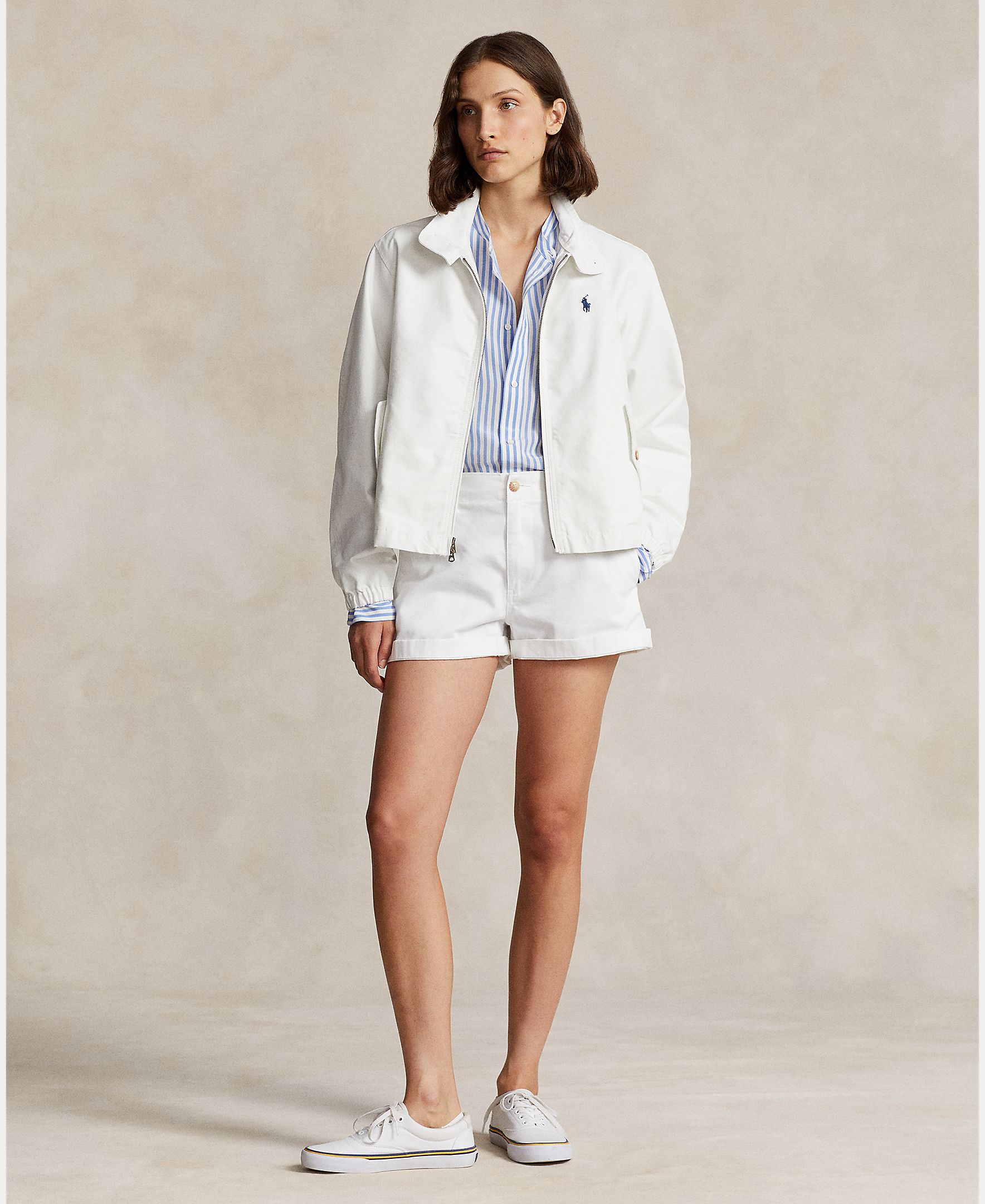 Imagem 0 de Corta-Vento com Fecho de Correr e em Algodão