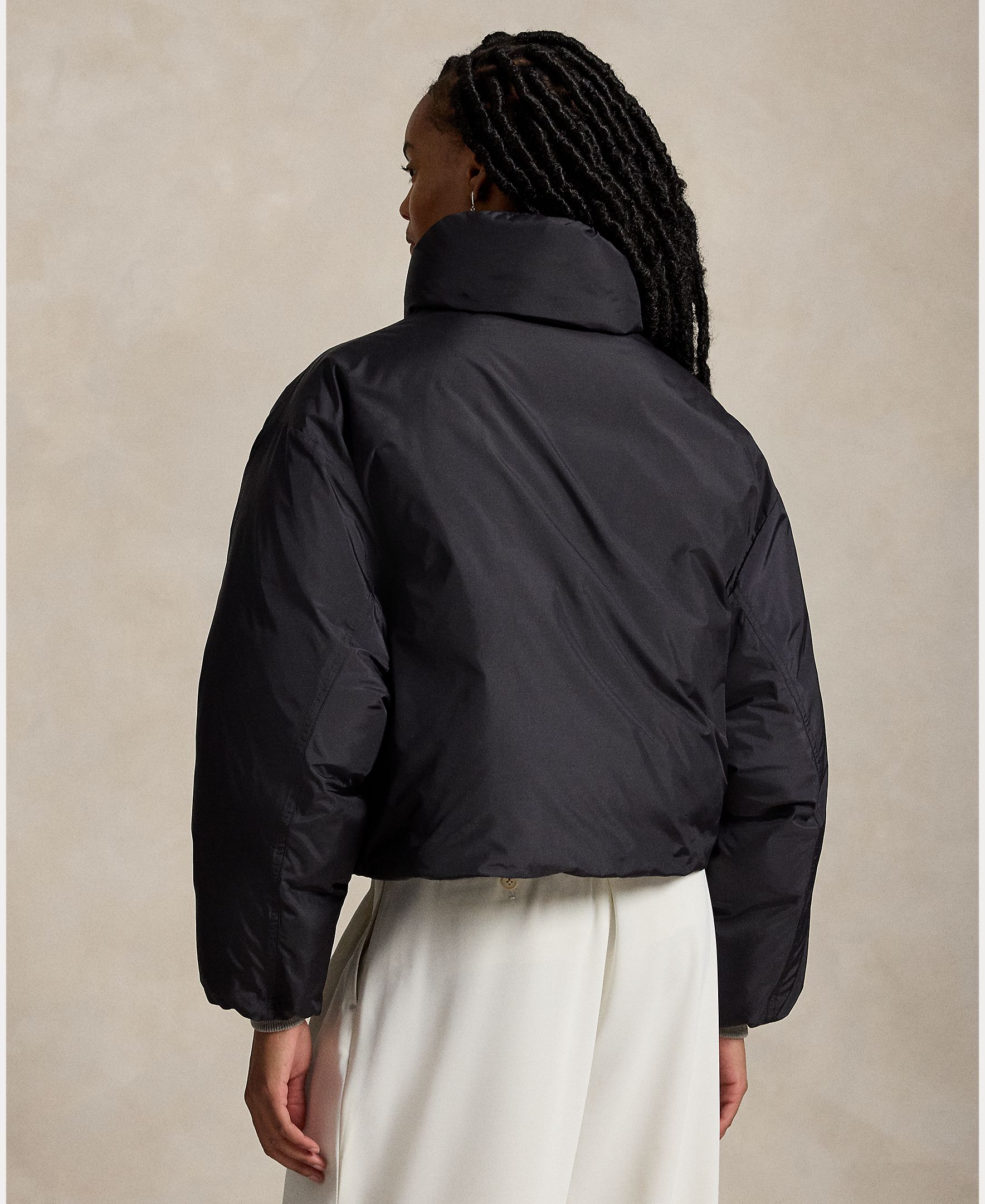 Plumiífero de mujer corto de plumón - Polo Ralph Lauren - Negro Negro-4