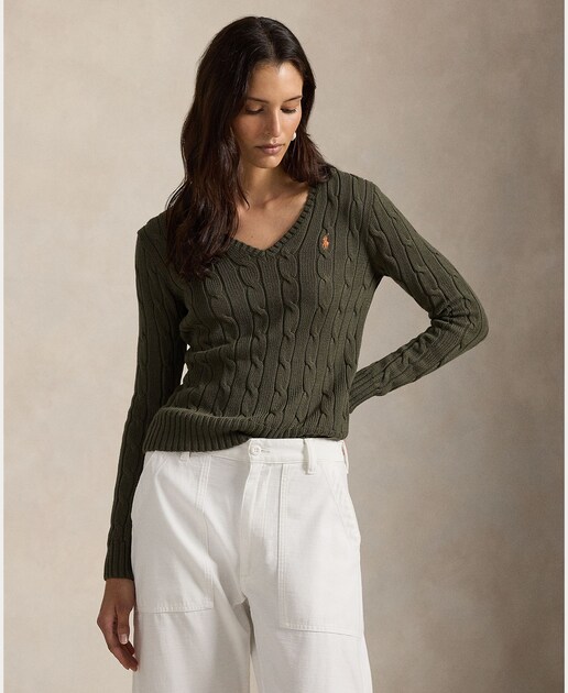 Imagem 0 de Camisola de malha do cabo de algodão