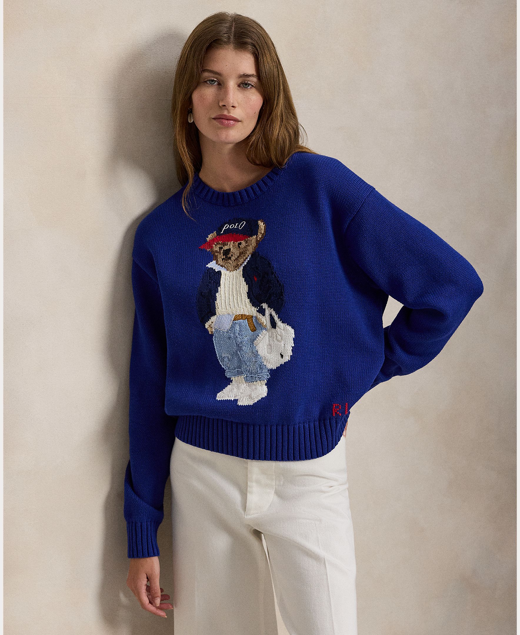 Polo Ralph Lauren - Jersey de algodón con Polo Bear.