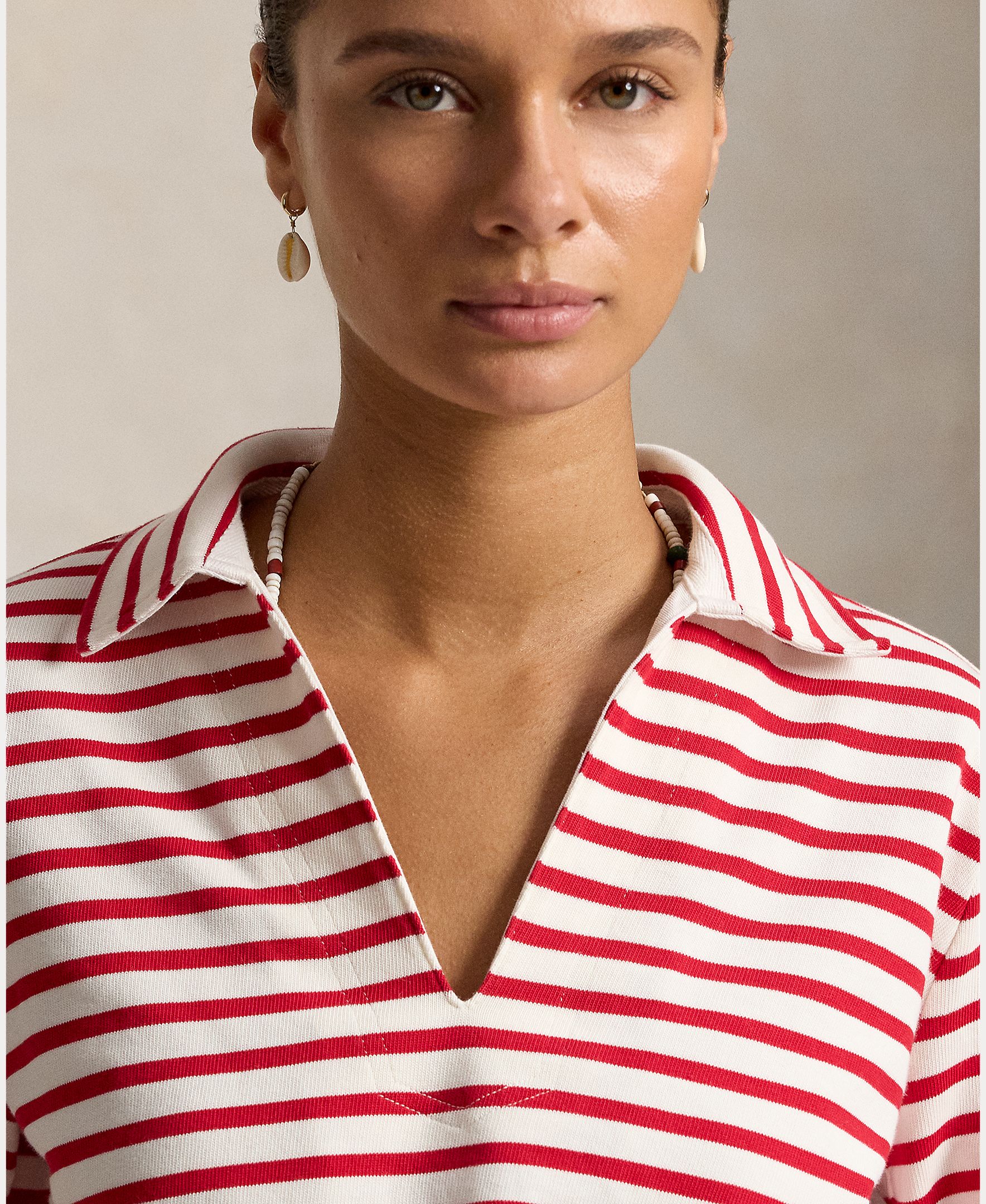 Sweatshirt de Algodão Estampada Branco / Vermelho-4
