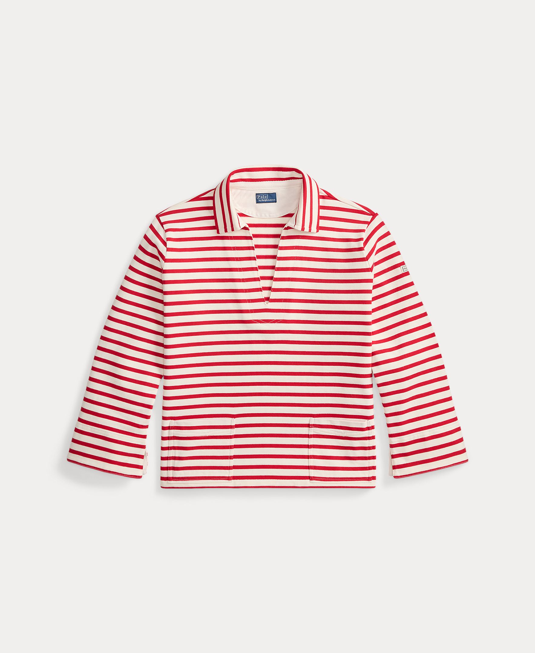 Sweatshirt de Algodão Estampada Branco / Vermelho-5