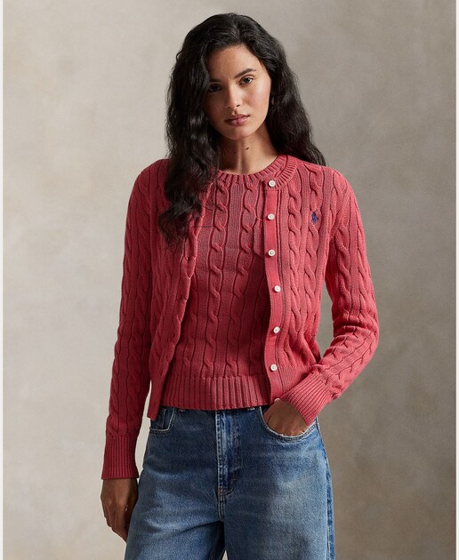 Imagem 0 de Cardigan de Malha do Cabo de Algodão