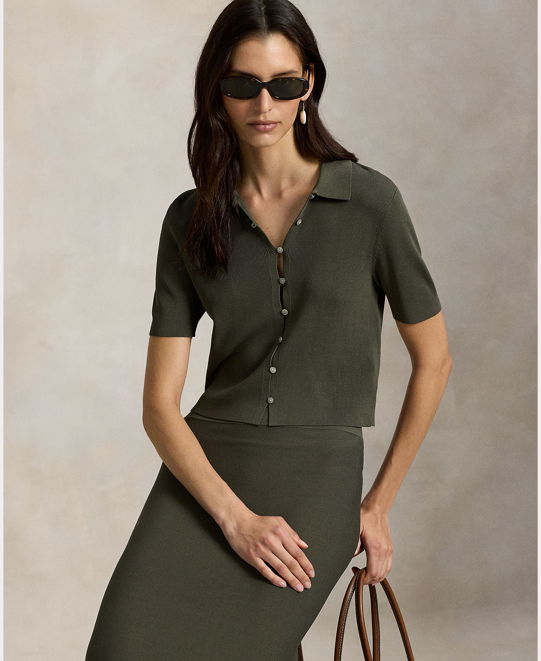 Imagem 0 de Cardigan de Malha com Manga Curta