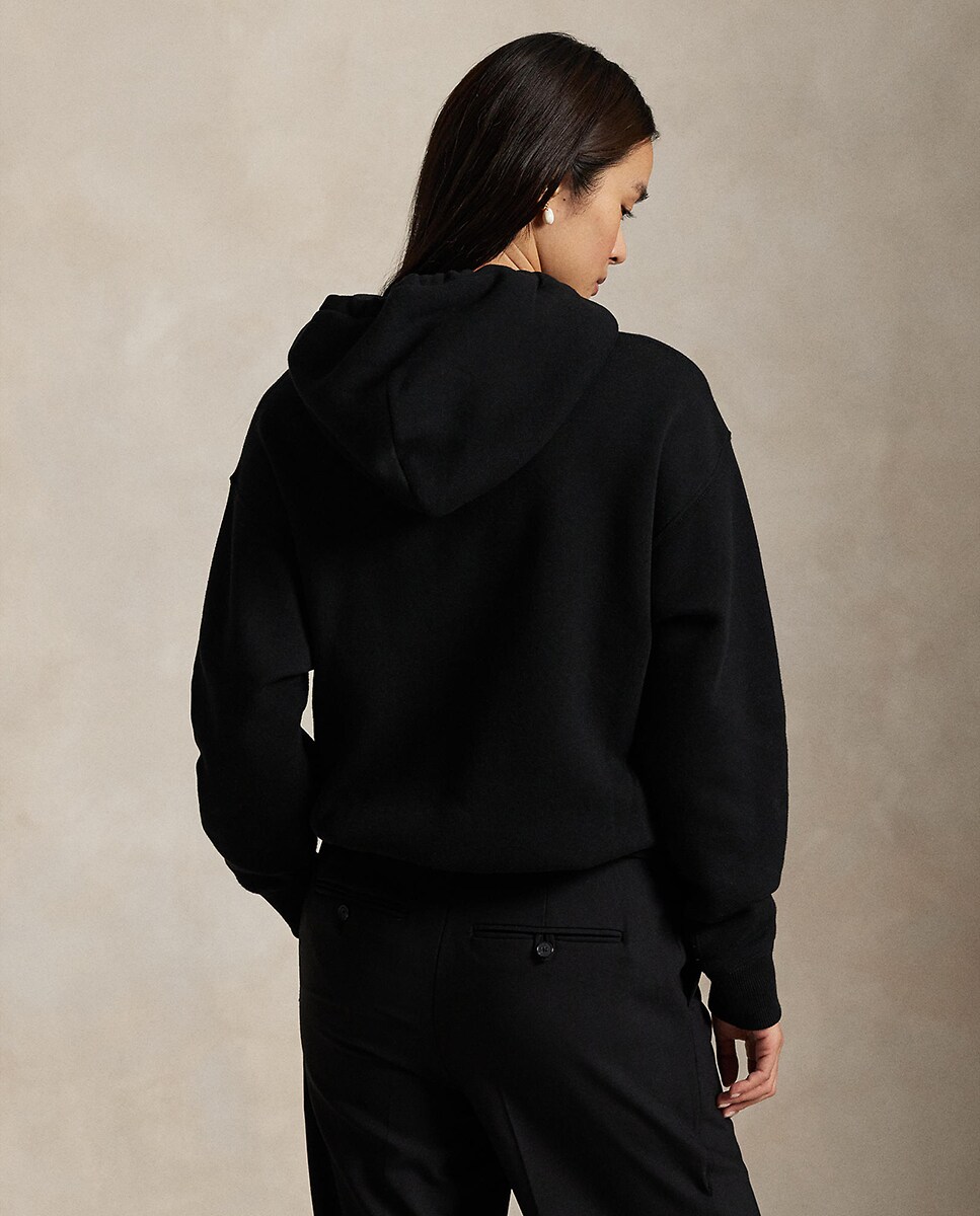 Sweatshirt de felpa com Polo Bear Preto-3