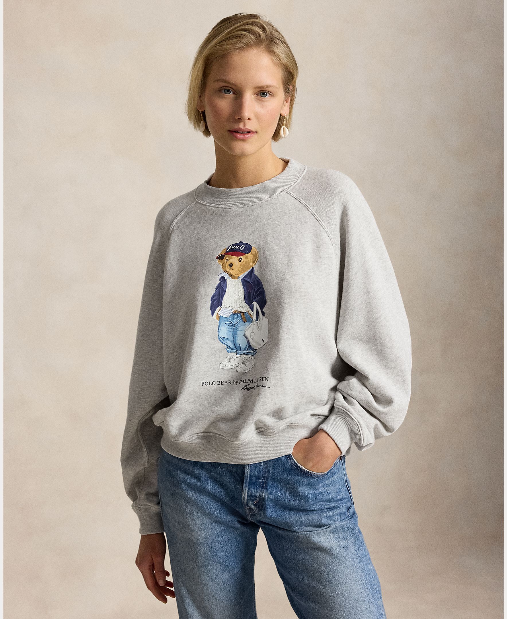 Imagem 0 de Sweatshirt de felpa com Polo Bear