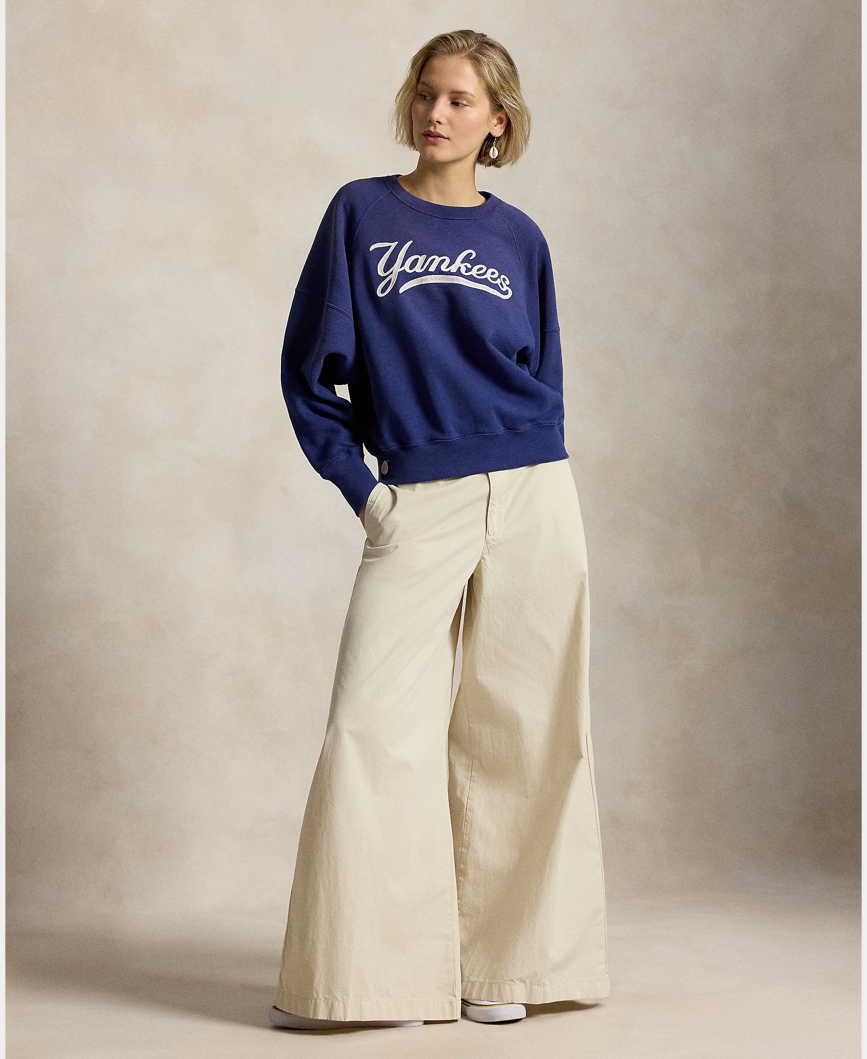 Sweatshirt dos Yankees Azul-marinho-6