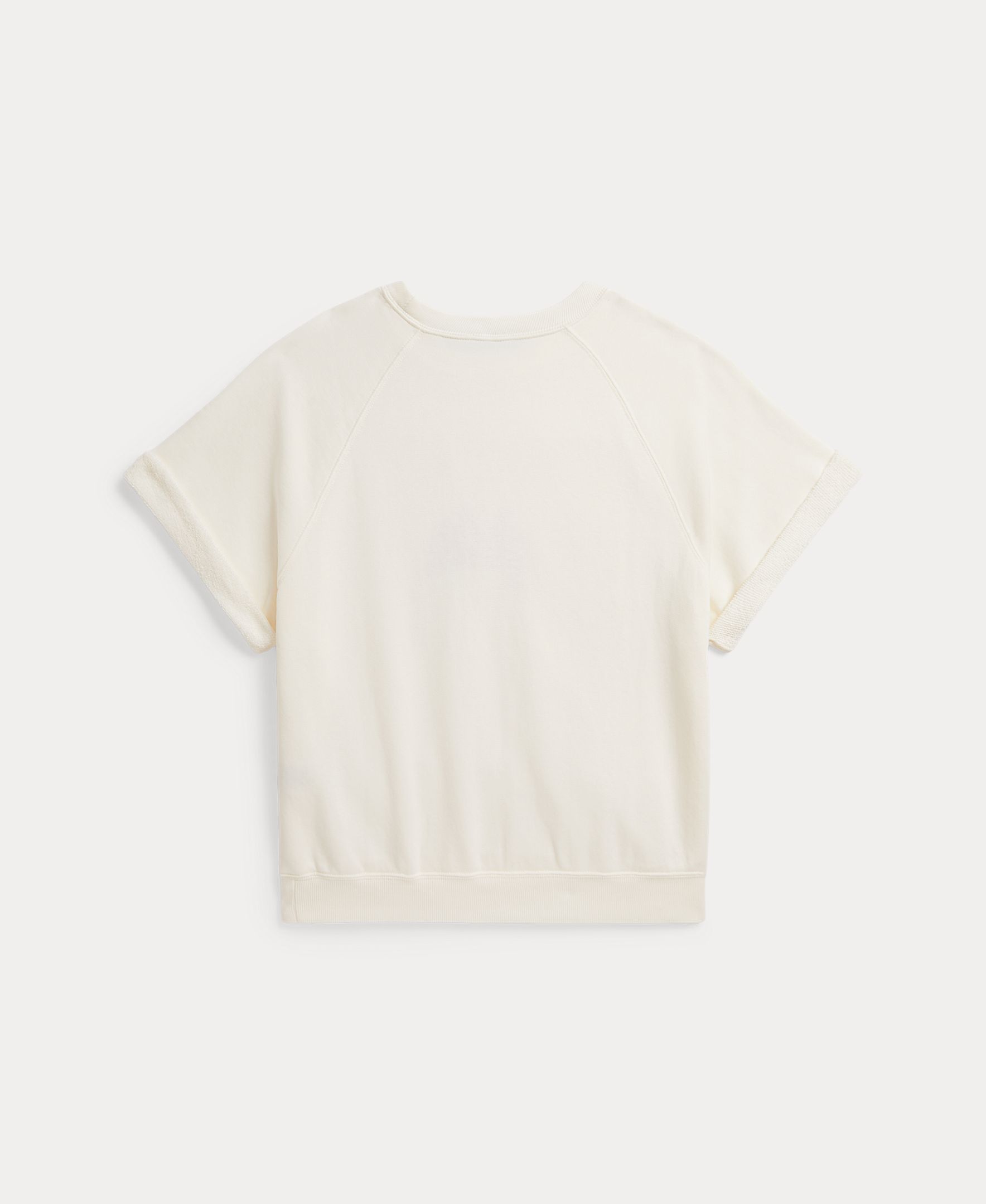 Sweatshirt com o Polo Bear e em Algodão Branco-7