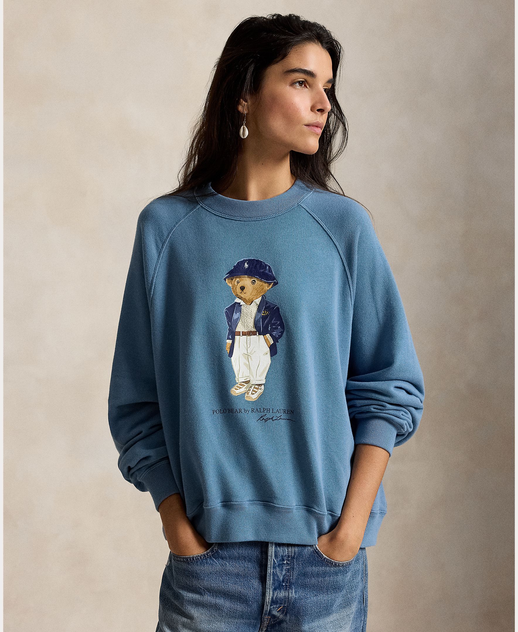 Imagem 0 de Sweatshirt com o Polo Bear e em Algodão