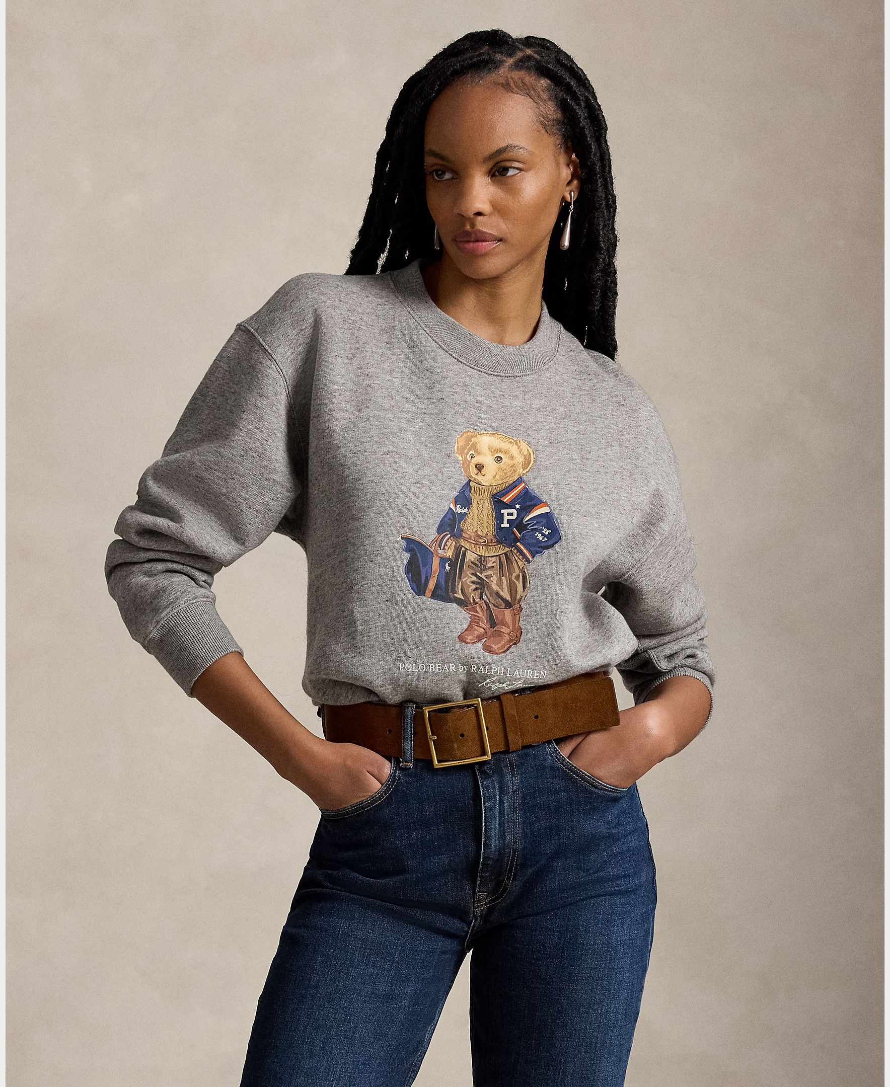 Imagem 0 de Sweatshirt com o Polo Bear e em Algodão