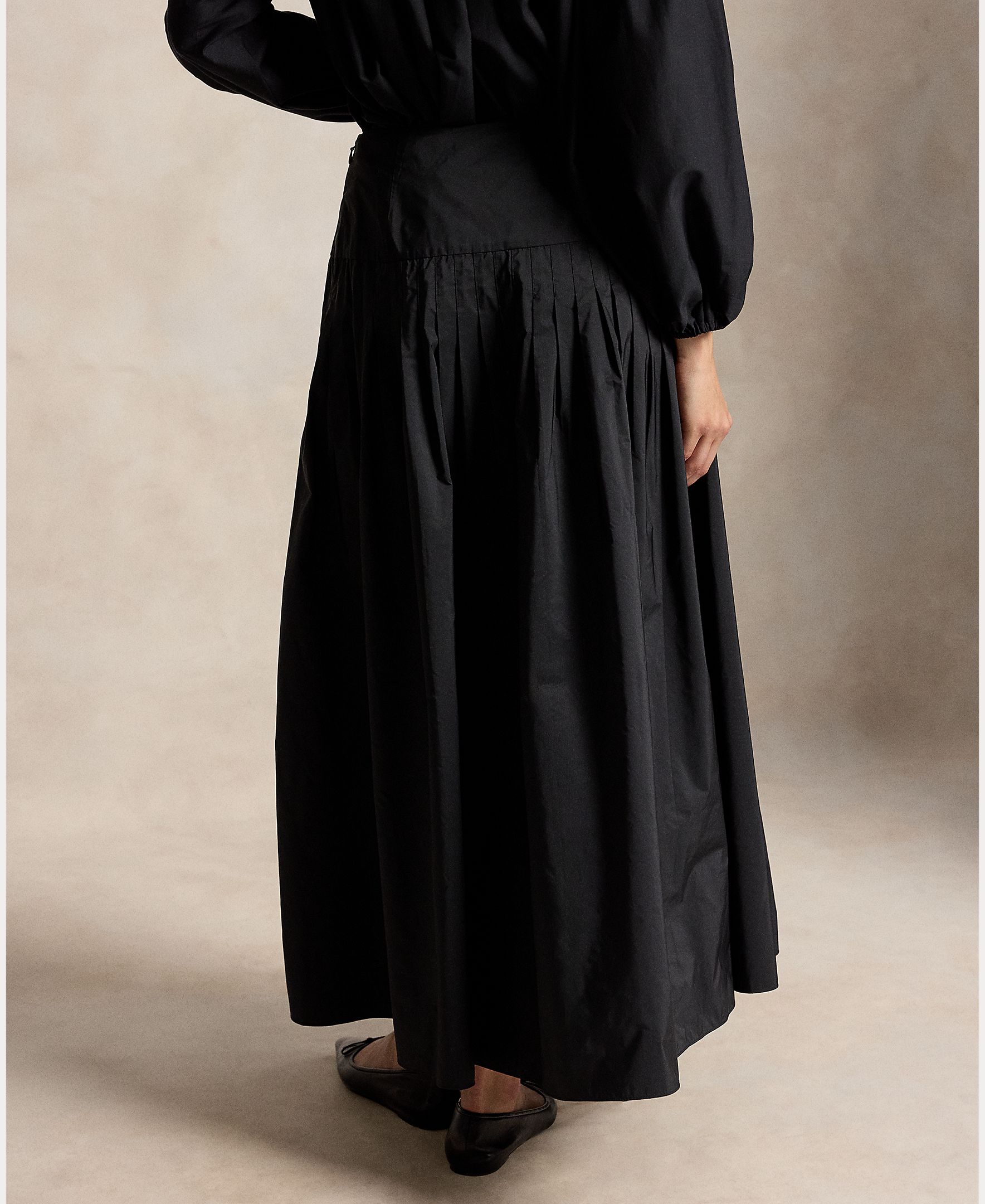 Falda larga de silueta evasé - Polo Ralph Lauren - Negro Negro-4