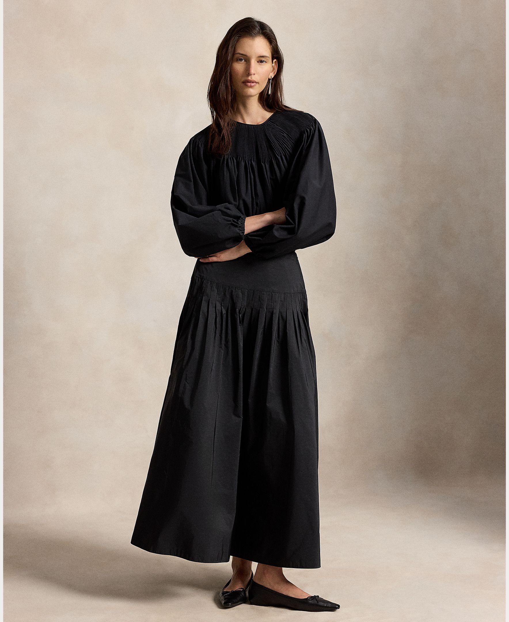 Falda larga de silueta evasé - Polo Ralph Lauren - Negro Negro-7