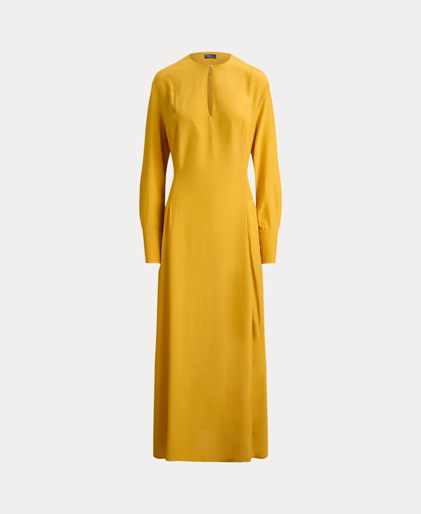Vestido Midi Atado com Estampado Amarelo banana-8