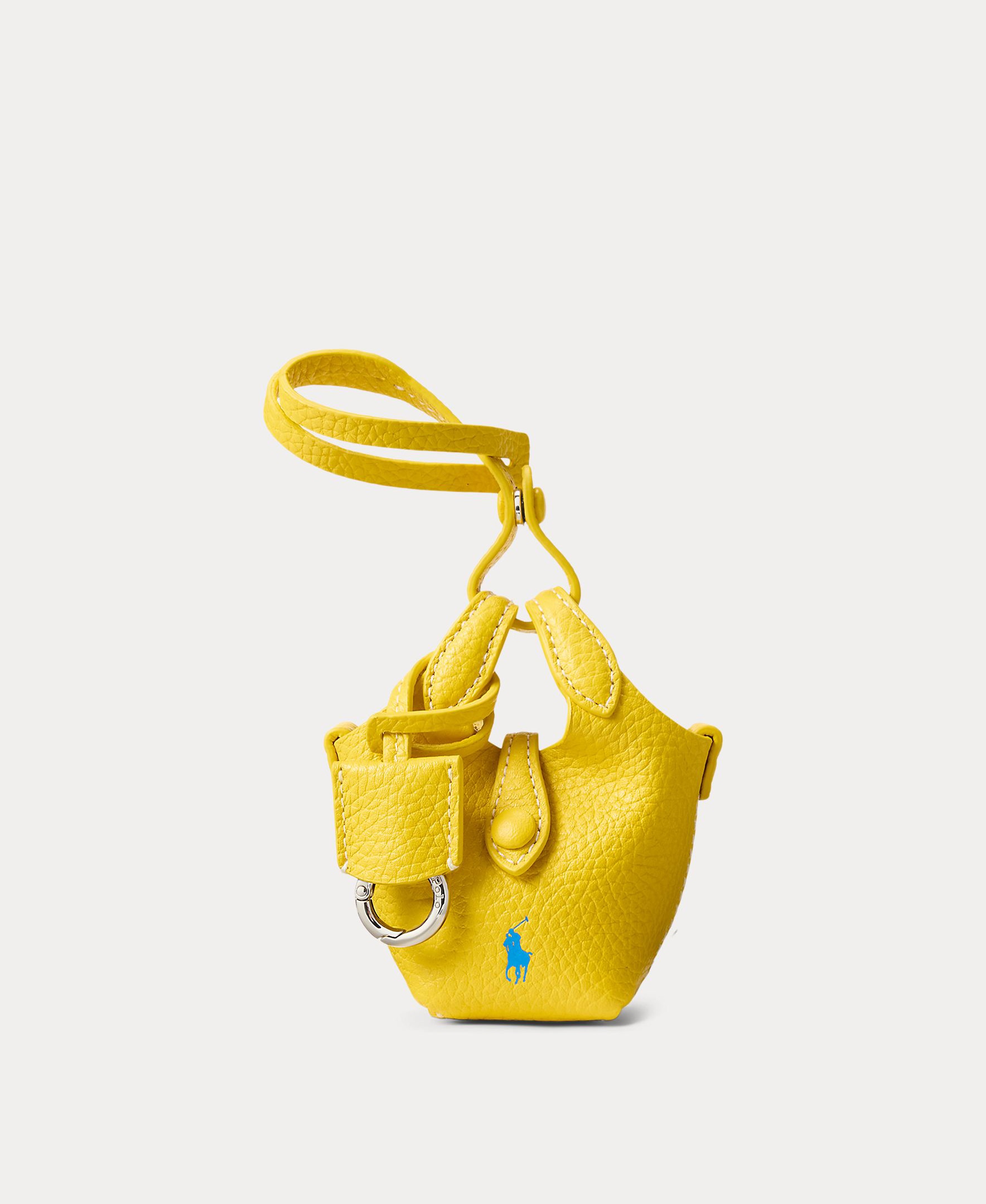 Porta-Chaves Mala Tipo Tote Polo Play Amarelo-1