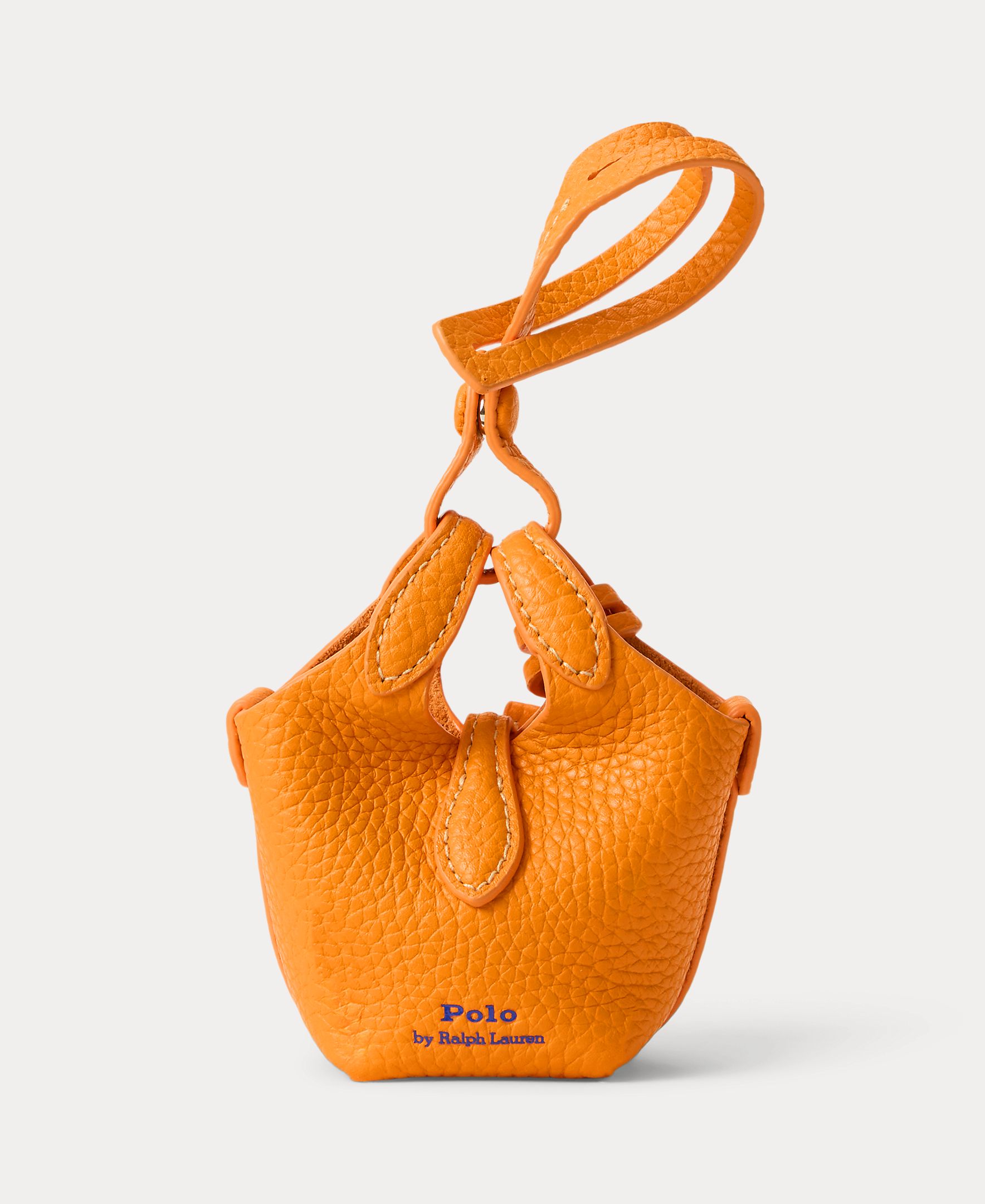 Charm Polo Play de piel para bolso - Polo Ralph Lauren - Naranja Naranja-2