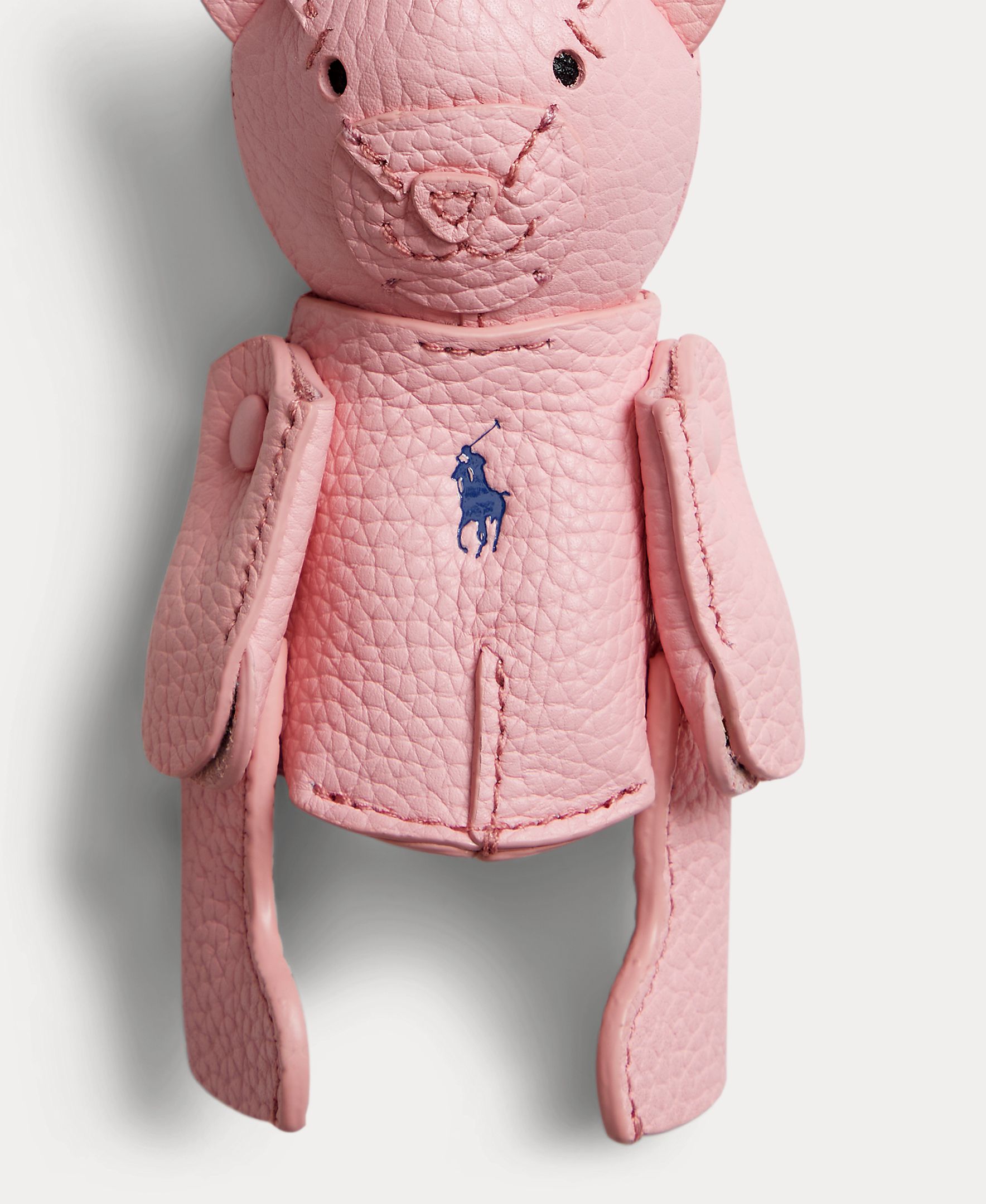 Charm Polo Bear de piel para bolso - Polo Ralph Lauren - Rosa claro Rosa claro-3