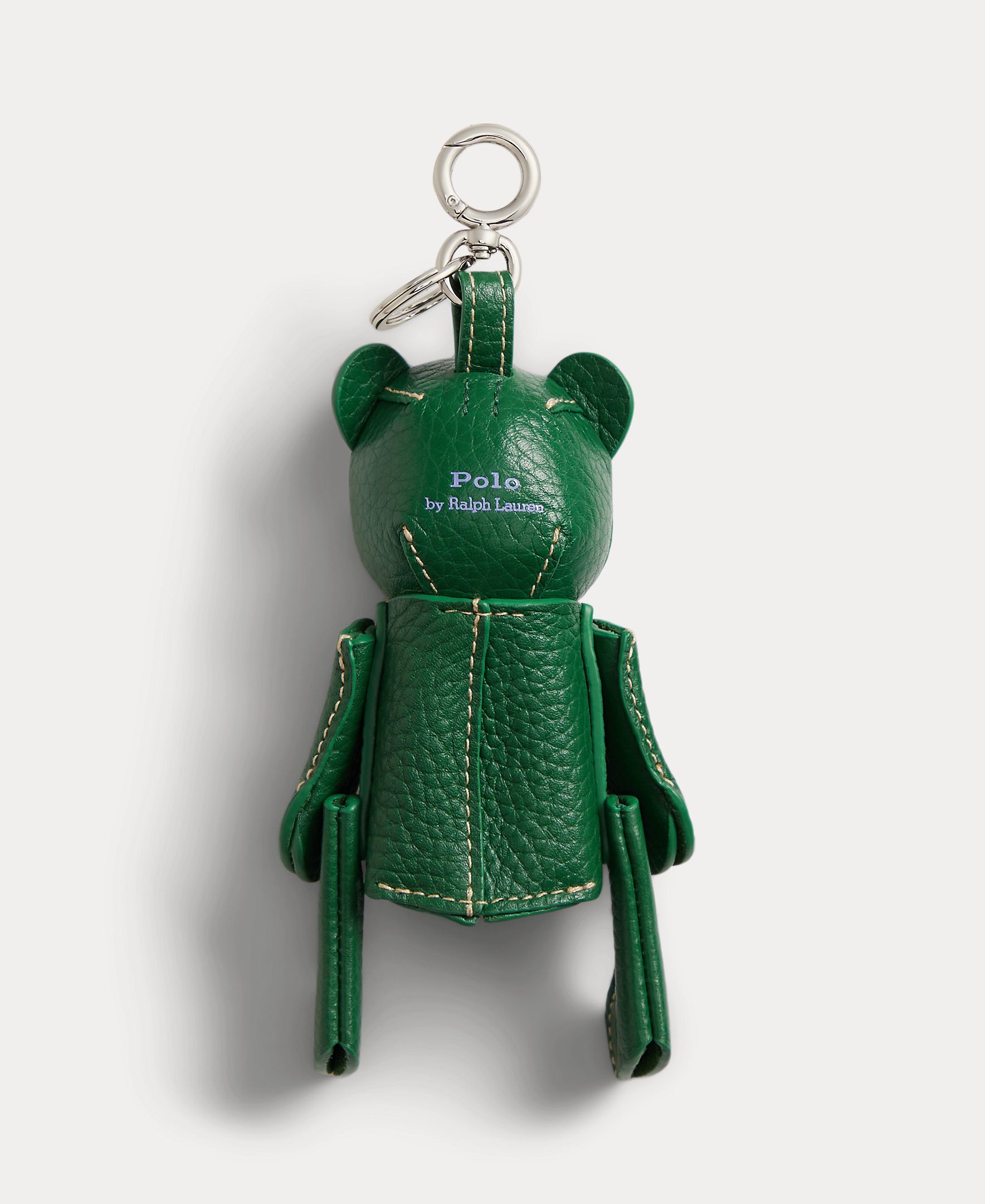 Charm Polo Bear de piel para bolso - Polo Ralph Lauren - Verde Verde-2