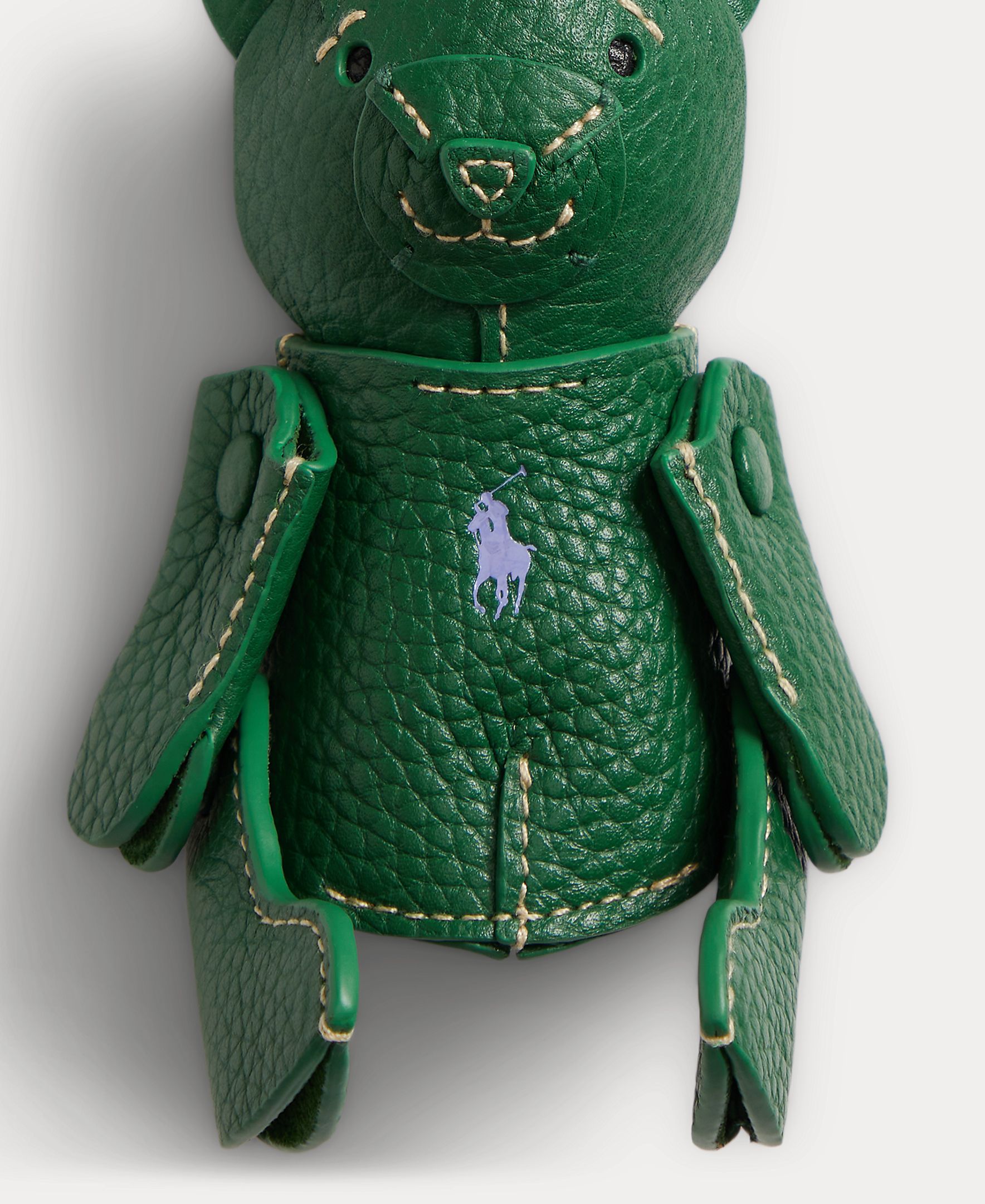 Charm Polo Bear de piel para bolso - Polo Ralph Lauren - Verde Verde-3