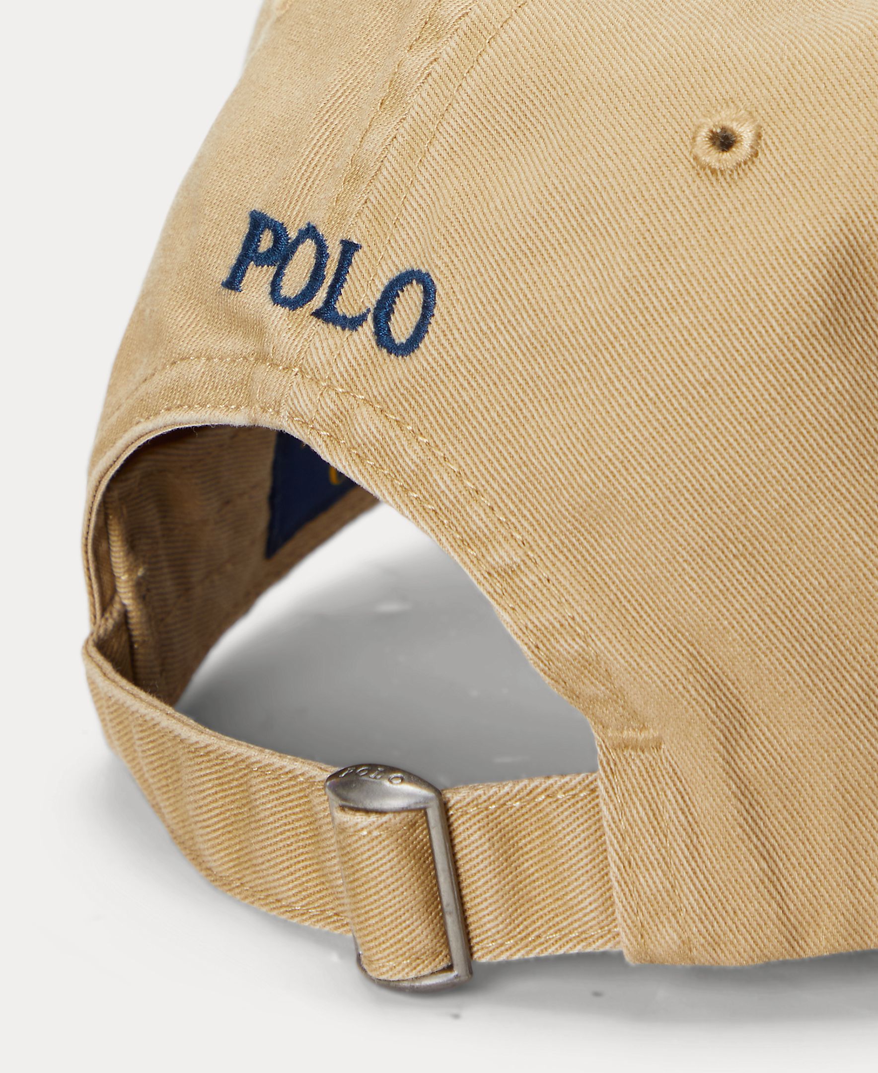 Imagen 3 de Gorra de mujer de algodón con caballo bordado - Polo Ralph Lauren - Camel Camel