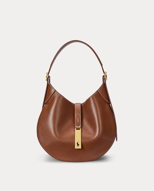 Imagem 0 de Mala de Ombro em Pele da Coleção Polo ID