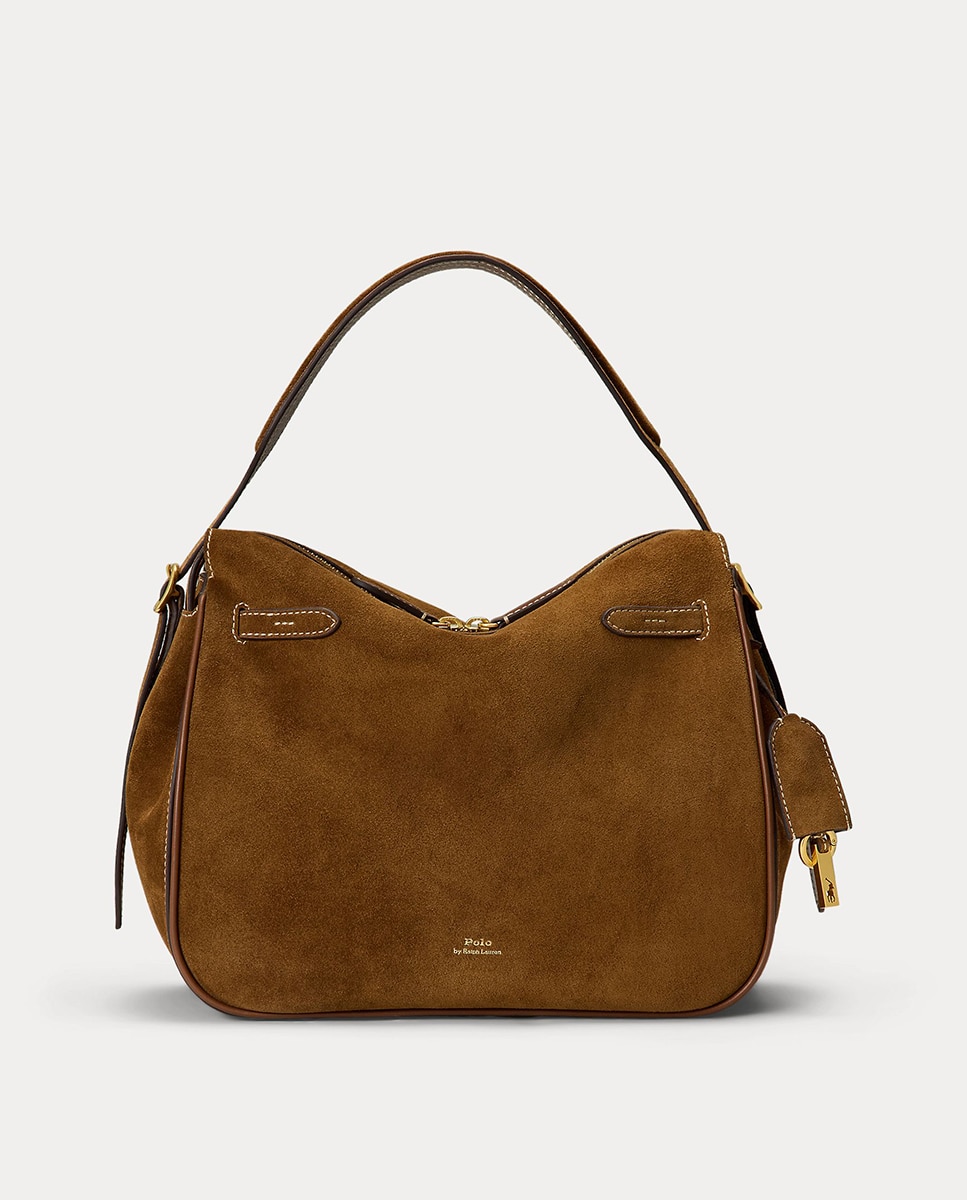 Imagem 0 de Mala de Mão Satchel de Camurça