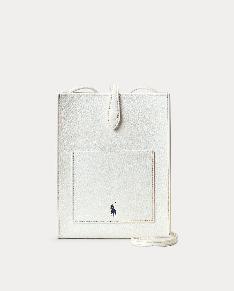 Imagem 0 de Mala a Tiracolo com Alça Ajustável e em Pele