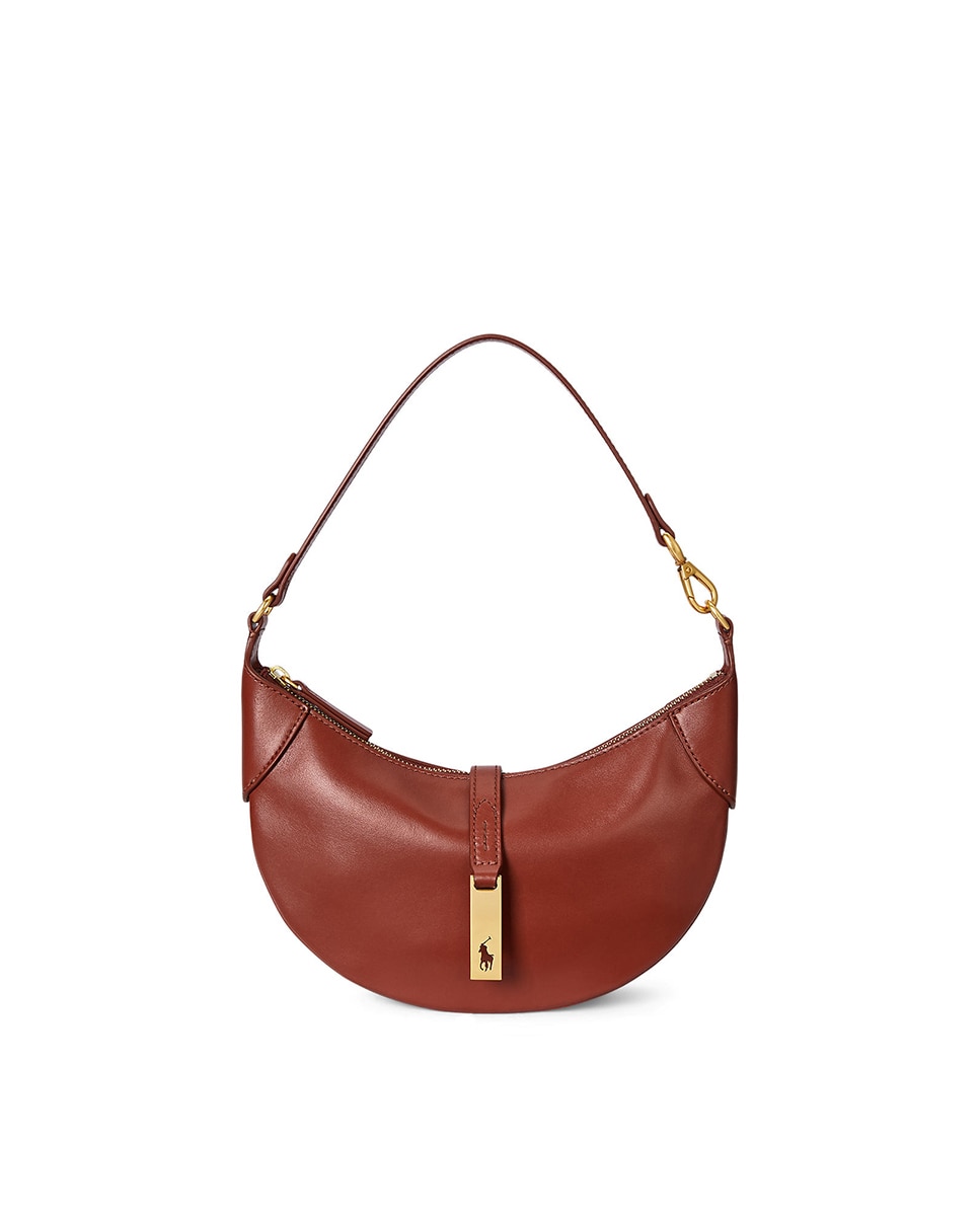 Imagem 0 de Mala de Ombro em Pele da Coleção Polo ID