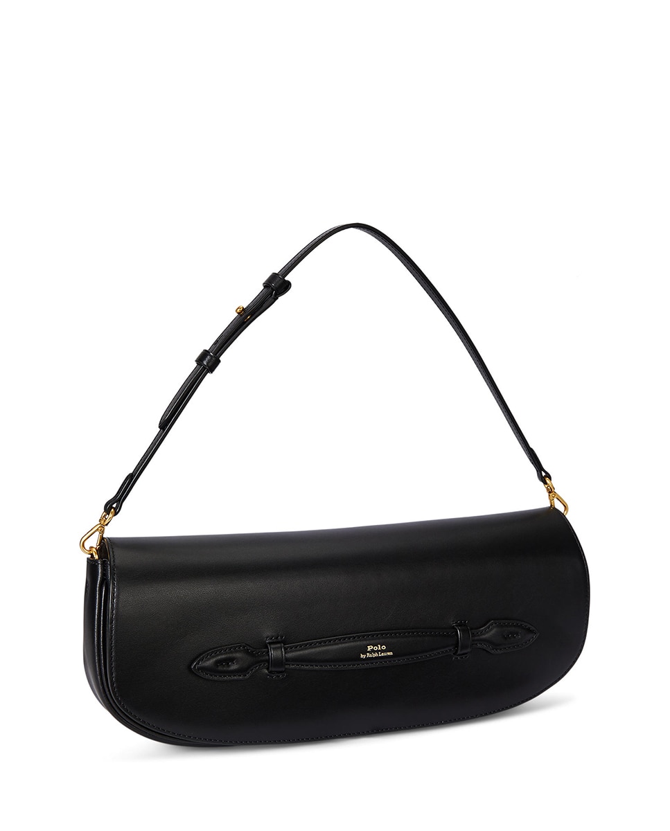 Mala de Mão em Pele com Alça Preto-2