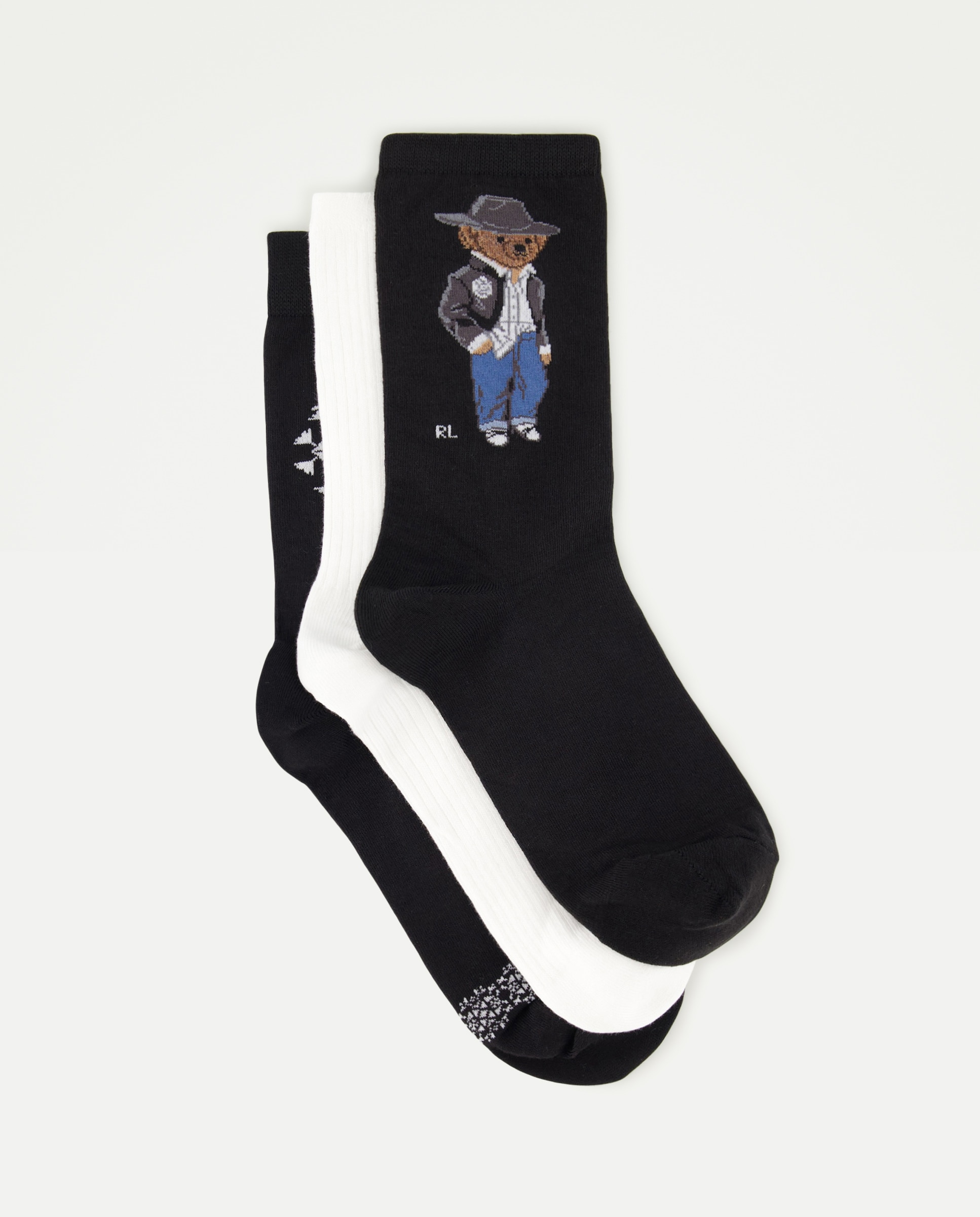 Imagem 0 de Pack de 3 Pares de Meias com Estampado