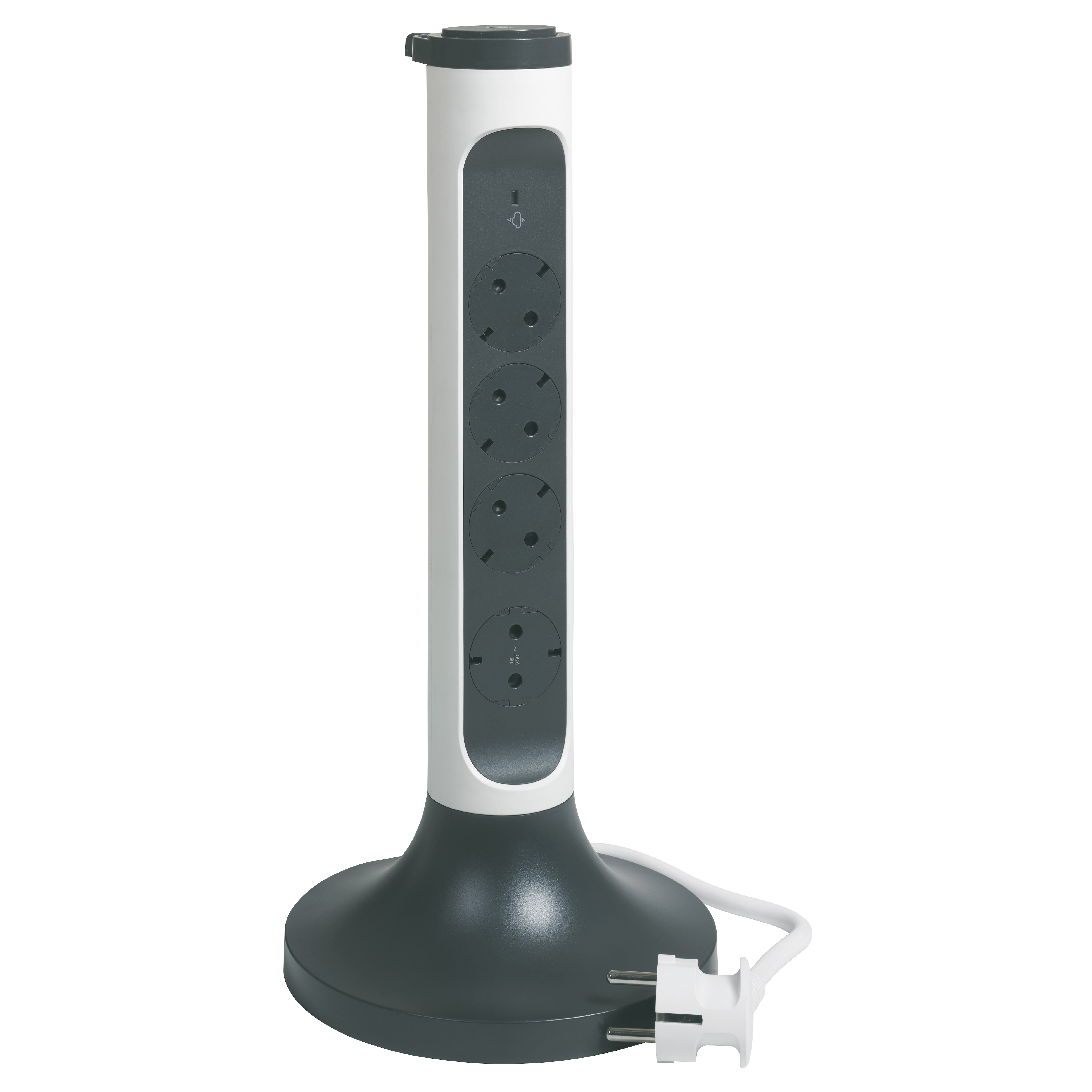 Imagem 0 de Bloco de 4 Tomadas Vertical