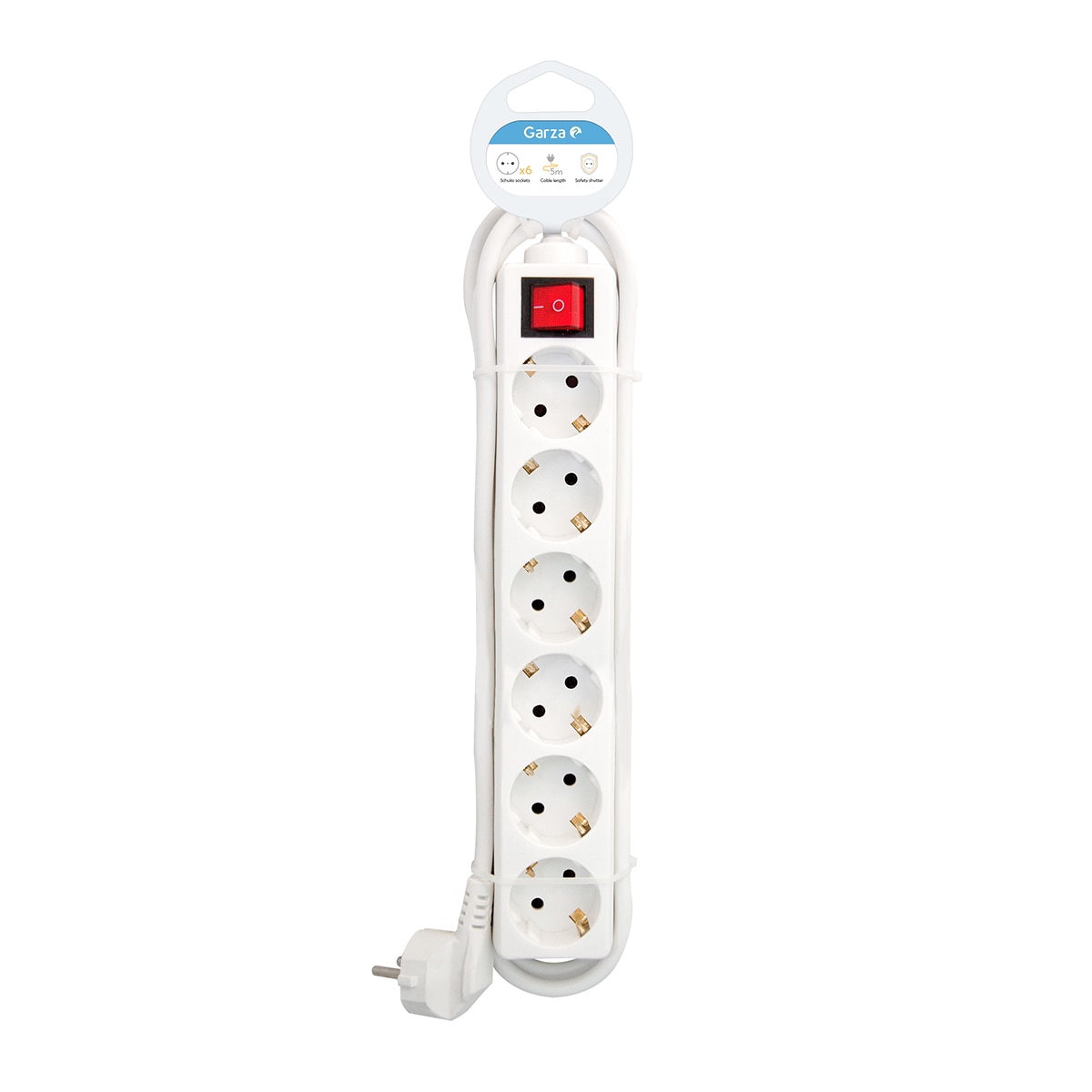 Base Elétrica Múltipla 6 Tomadas 5 m 420022G 2