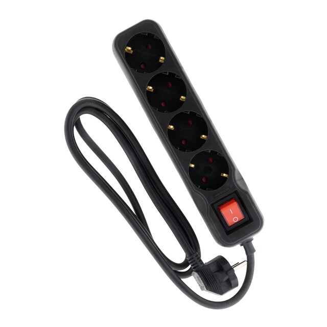 Imagen 0 de Base Eléctrica Multiple 4 enchufes 1,4 m 278019