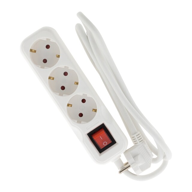 Imagen 0 de Base Eléctrica Multiple 3 enchufes 1,4 m 278010