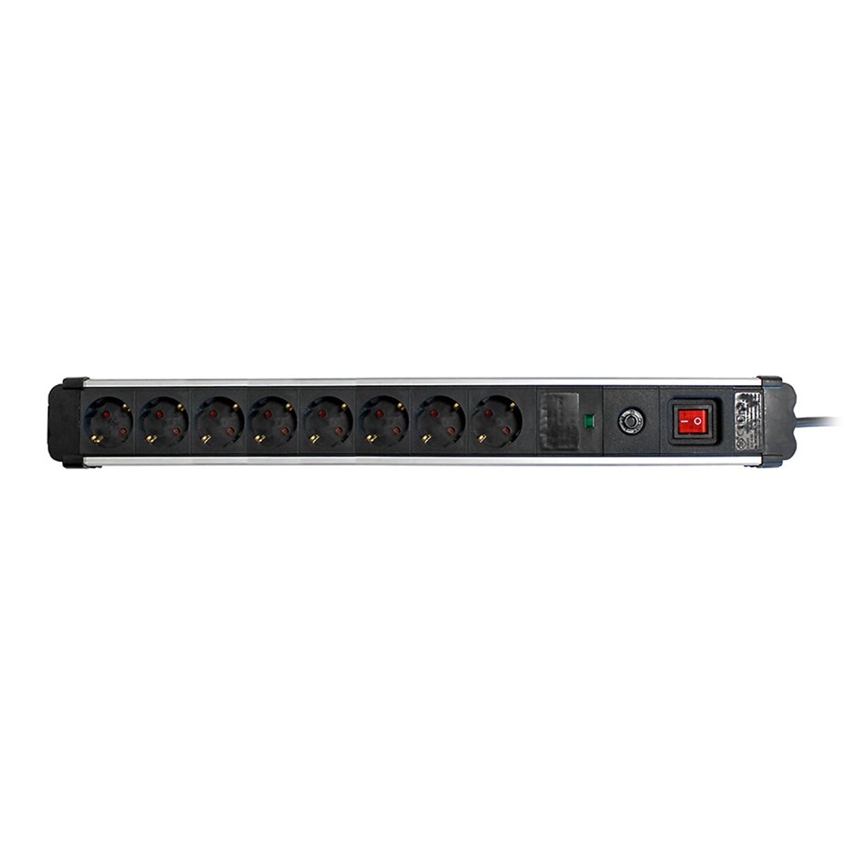 Imagen 0 de Base múltiple extrapower aluminio 1,5m cable con protección sobretensiones Simon