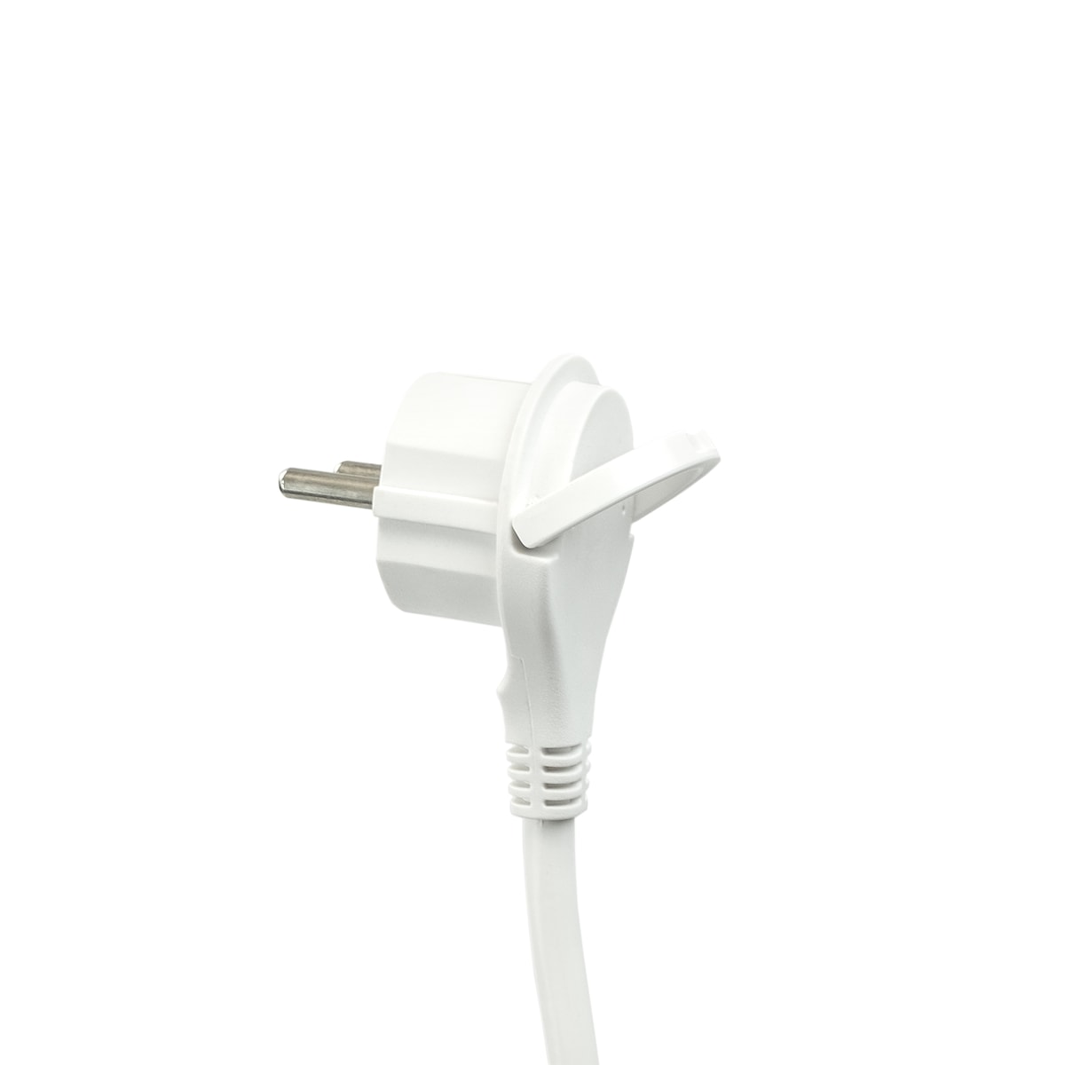 Regleta 5 Tomas Schuko con Enchufe Plano Design 1,4 m + 2 USB + Interruptor Gris-5