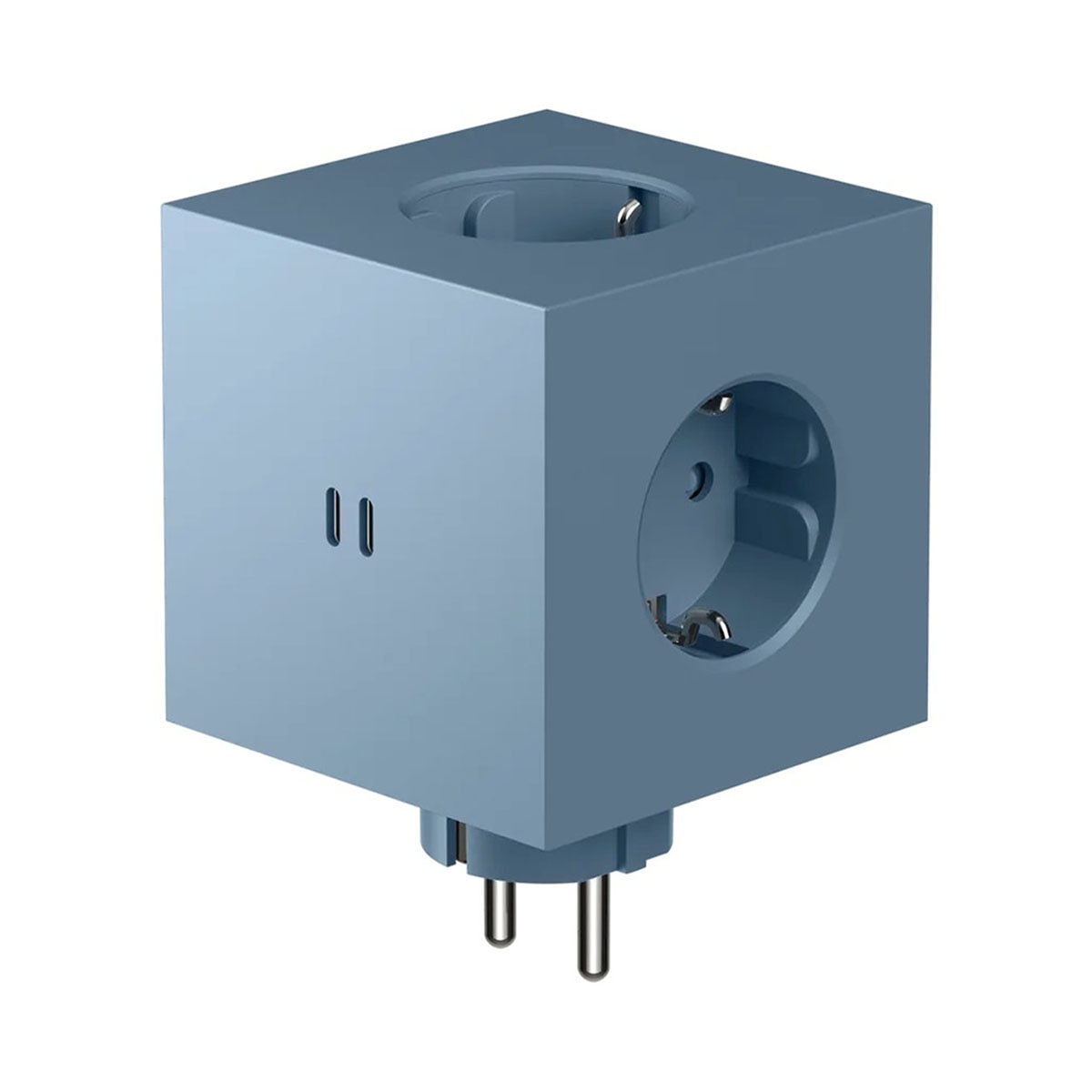 Imagen 0 de Regleta eléctrica cuadrada SQ1 a pared 30W Dual 3 Tomas Schuko + 2 USB-C