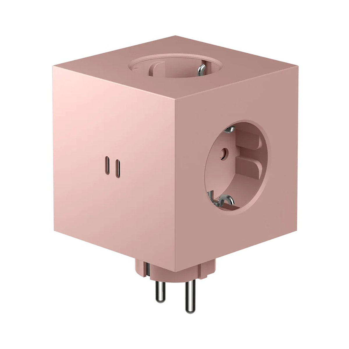 Imagem 0 de Extensão quadrada SQ1 de parede, 30 W, dupla, com 3 tomadas Schuko + 2 USB-C
