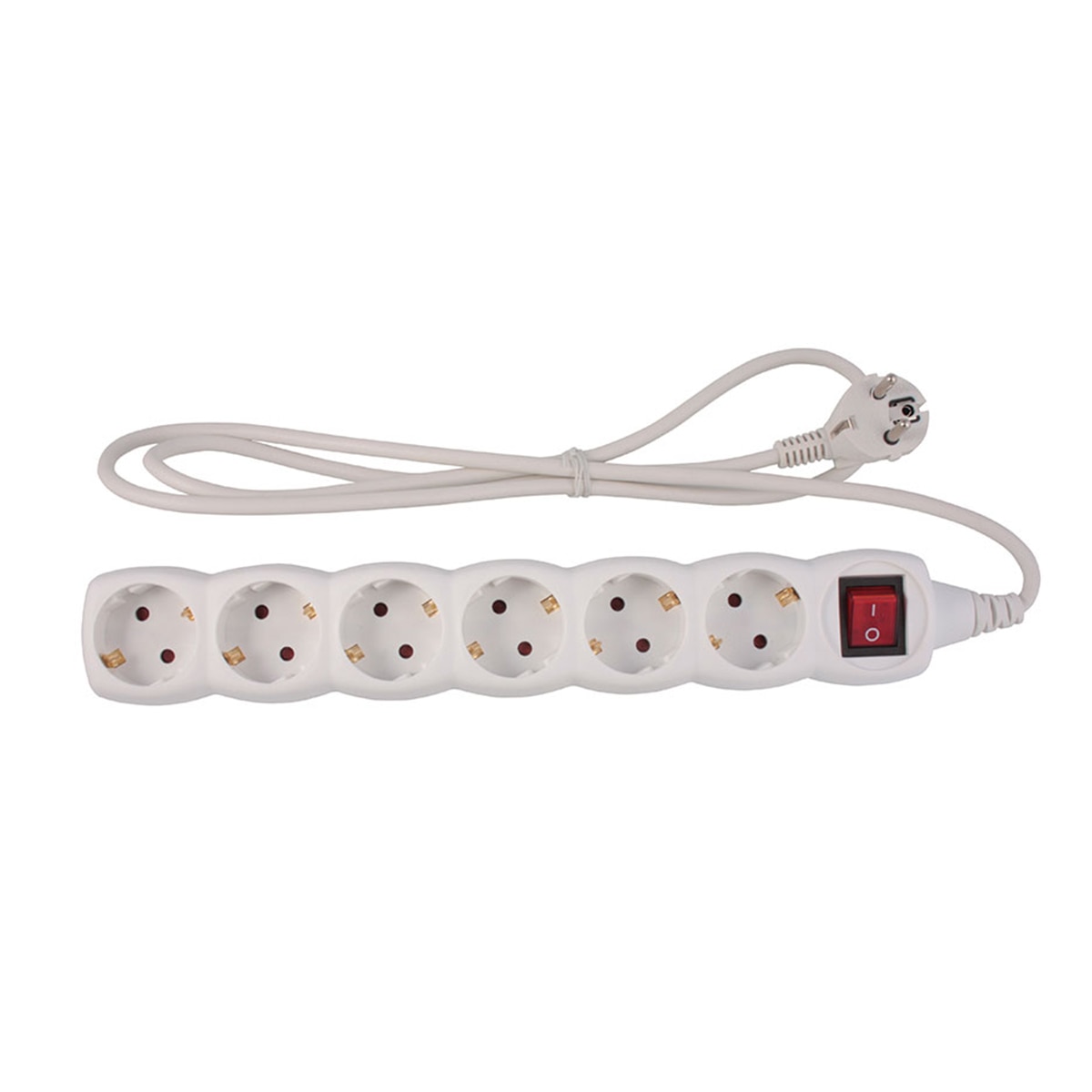 Imagen 0 de Portalamparas Termoplástico Liso E-14 Blanco Simon Brico