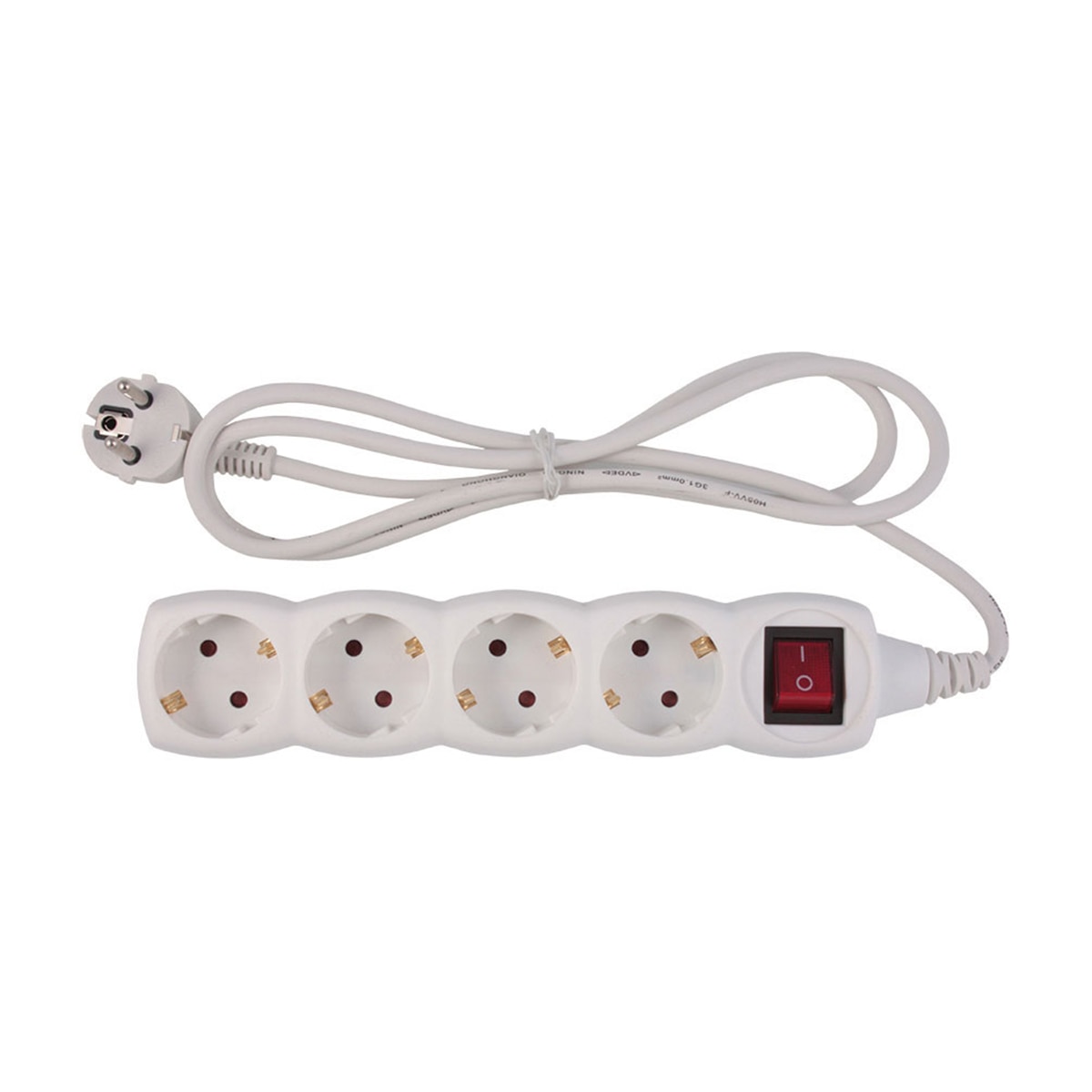 Imagen 0 de Prolongador 2M H05Vv-F 3G1.5Mm² 16A 250V~ Blanco Simon