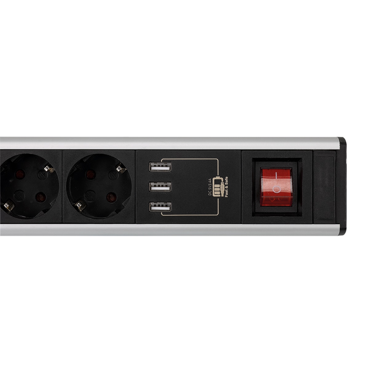 Adaptador Triple Frontal 16A 250V Blanco Simon 2