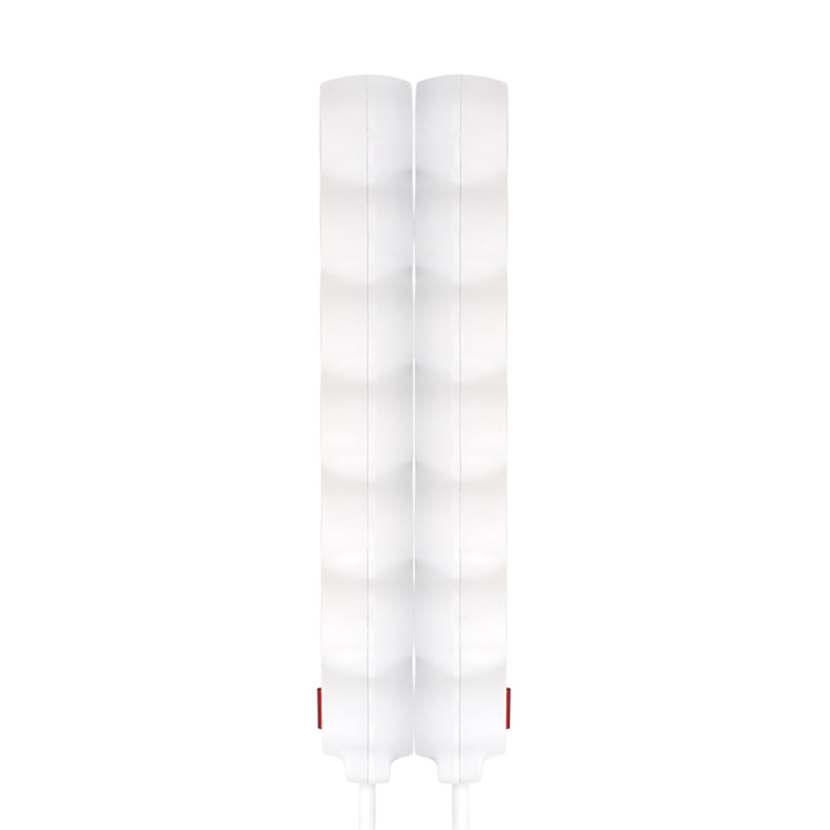 Pack 2 bases multiples 6 enchufes 1,5 metros longitud cable con interruptor Simon 8