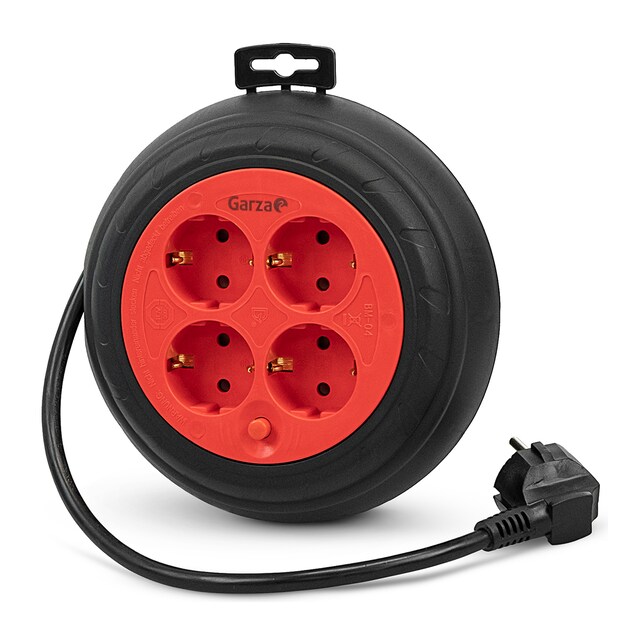 Imagen 0 de Prolongador Eléctrico Doméstico con Cable Auto Enrollable 3 m
