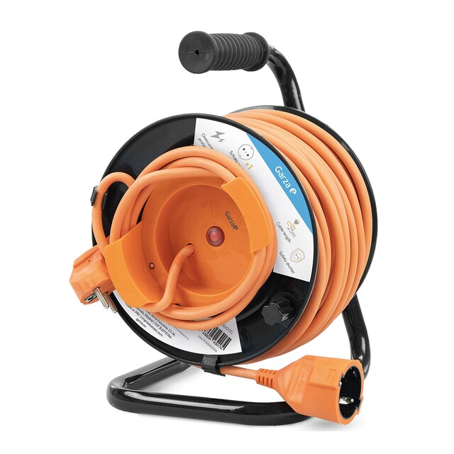 Imagem 0 de Extensão elétrica de Jardim com Cabo Enrolável 25 m - 1 Tomada