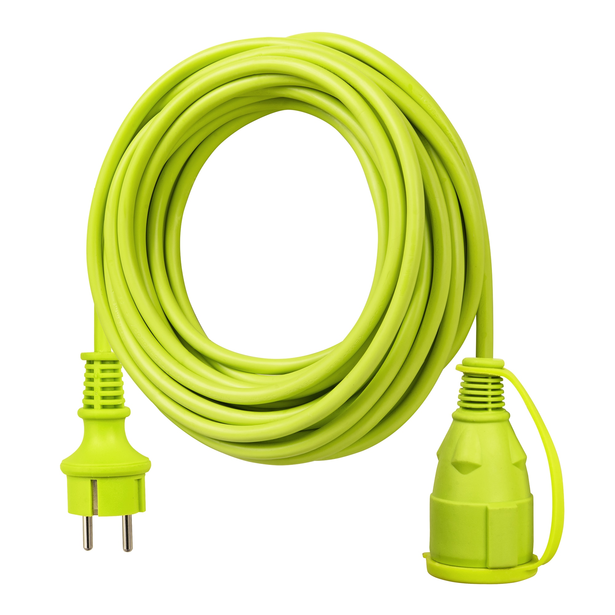 Imagen 0 de Alargador/Prolongador de 10 metros con 1 enchufe Schuko hembra. Alta visibilidad. IP44